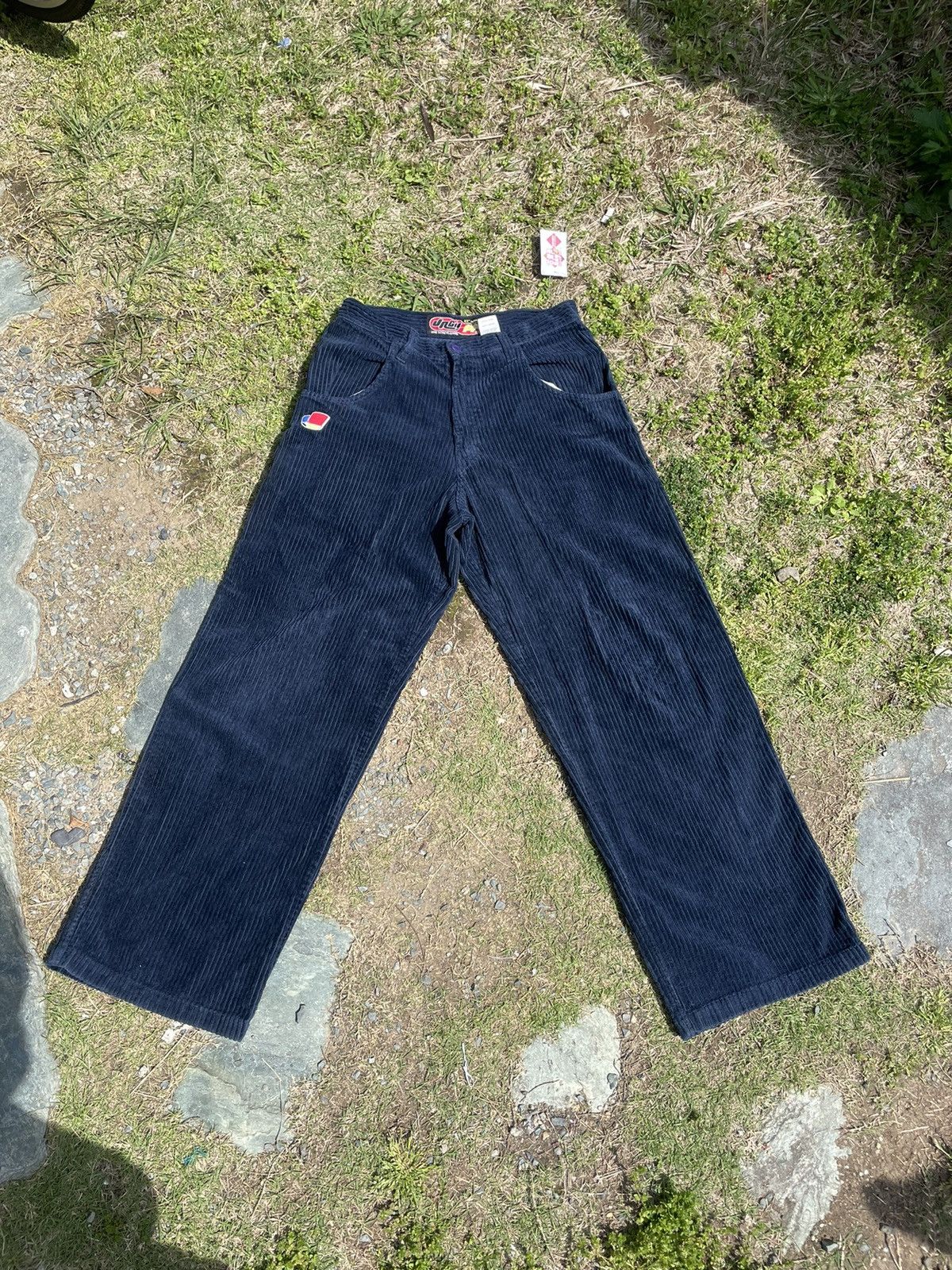 image of Vintage Jnco Corduroy in Blue, Men's (Size 33)