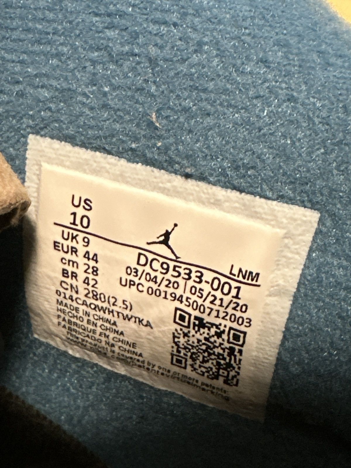 Jordan Brand × Union LA JORDAN RETRO 4 UNION Size US 10 / EU 43 - 6 Thumbnail