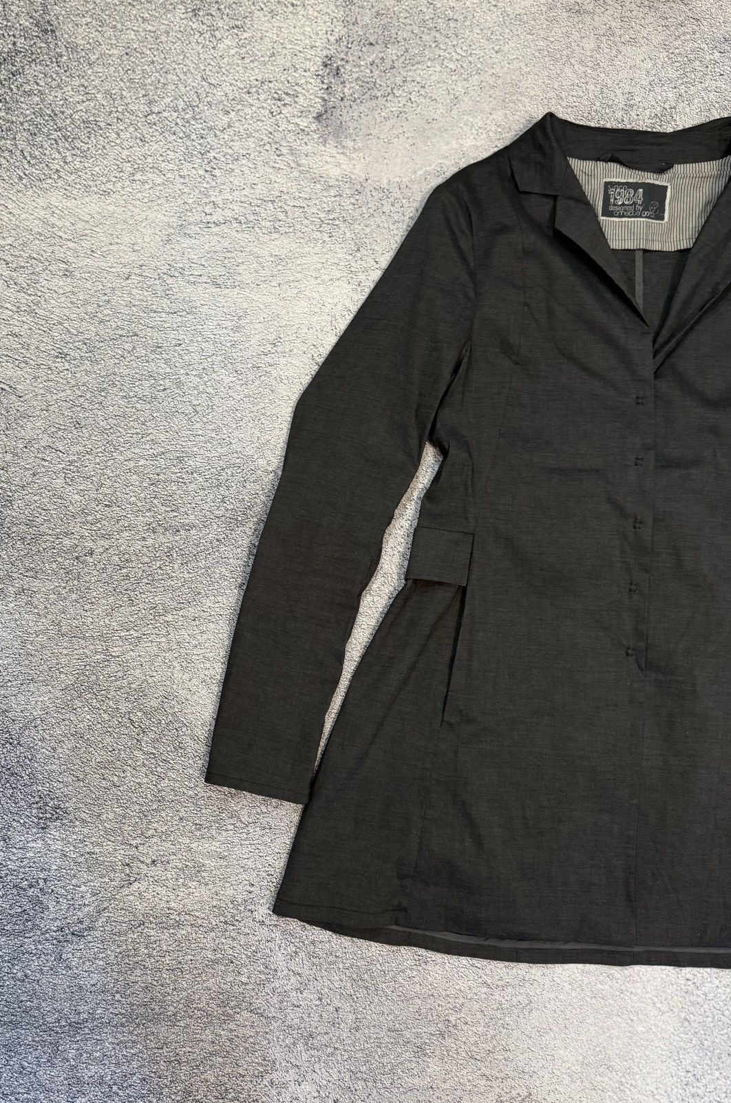 Annette Gortz Annette Gortz Women’s Blazer Shirt Dress Linen Germany 38 Size M / US 6-8 / IT 42-44 - 5 Thumbnail