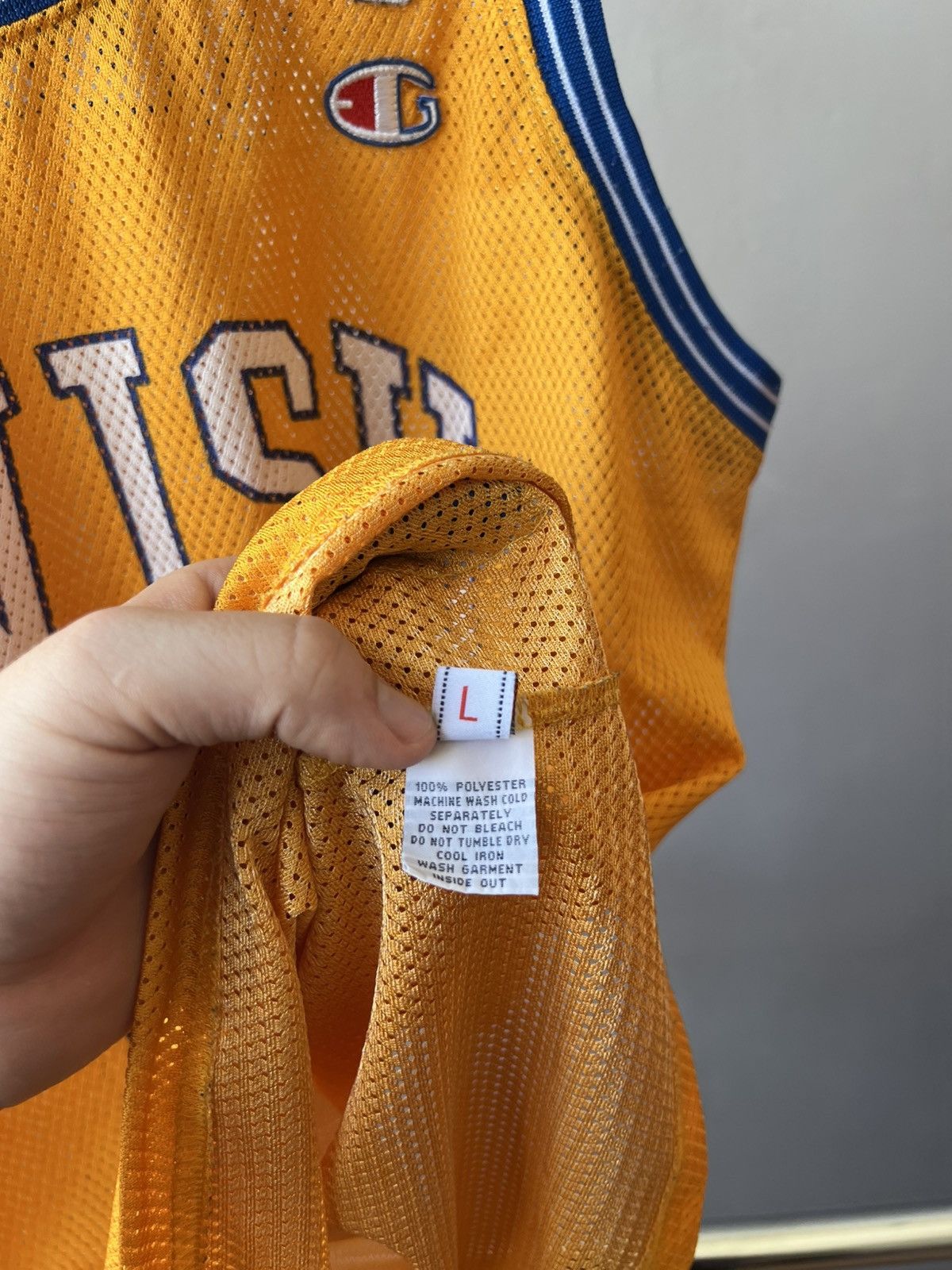 Evisu RARE VINTAGE EVISU X CHAMPION GENES NBA BASKETBALL JERSEY Size US L / EU 52-54 / 3 - 11 Thumbnail