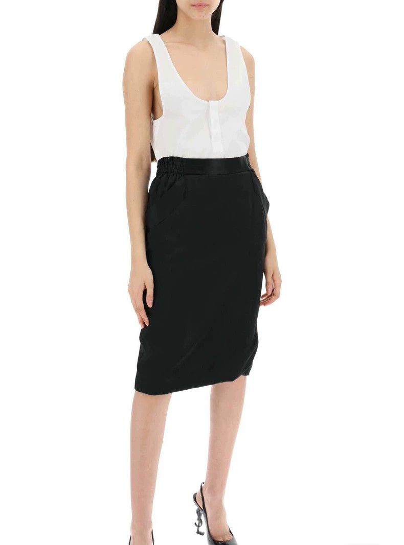 Saint Laurent Paris saint Laurent parisWhite vest 2503-Nextarrow Size XXS / US 00 / IT 34 - 7 Thumbnail