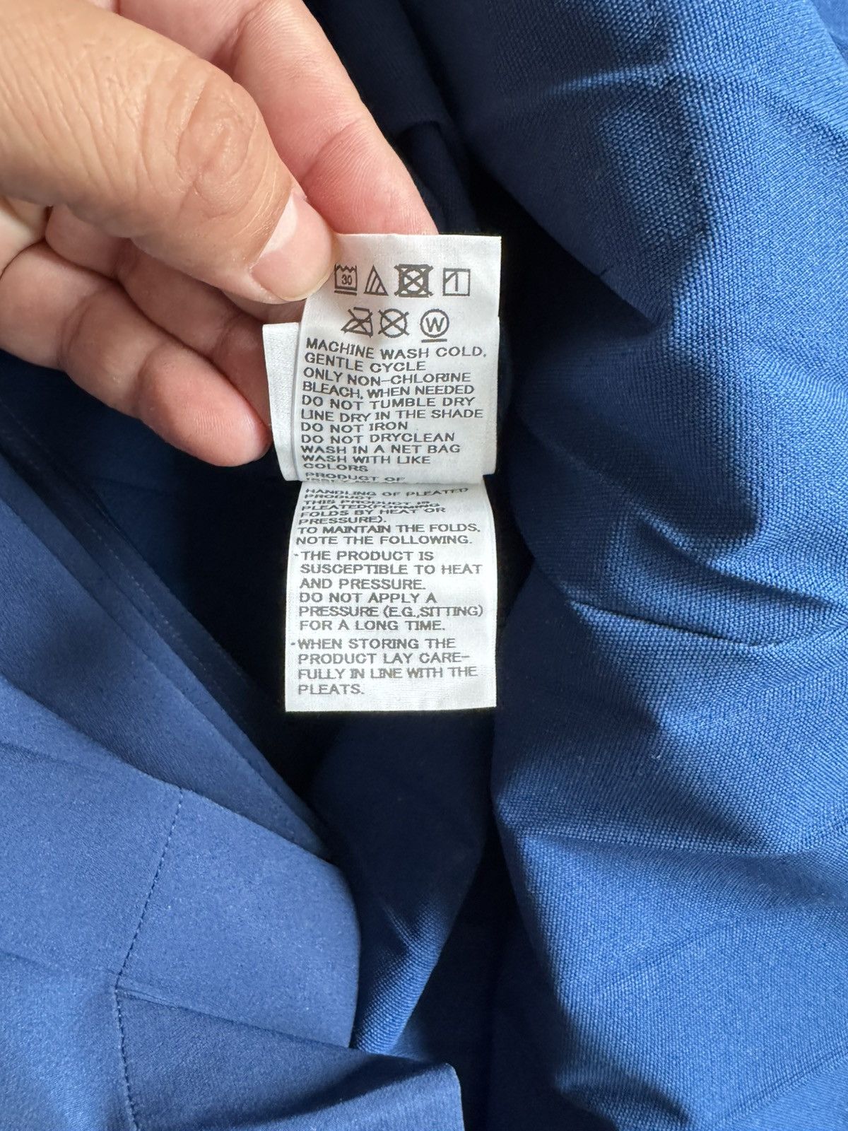 Homme Plisse Issey Miyake Homme Plisse Issey Miyake Edge coat pleated one size jacket Size US M / EU 48-50 / 2 - 9 Thumbnail