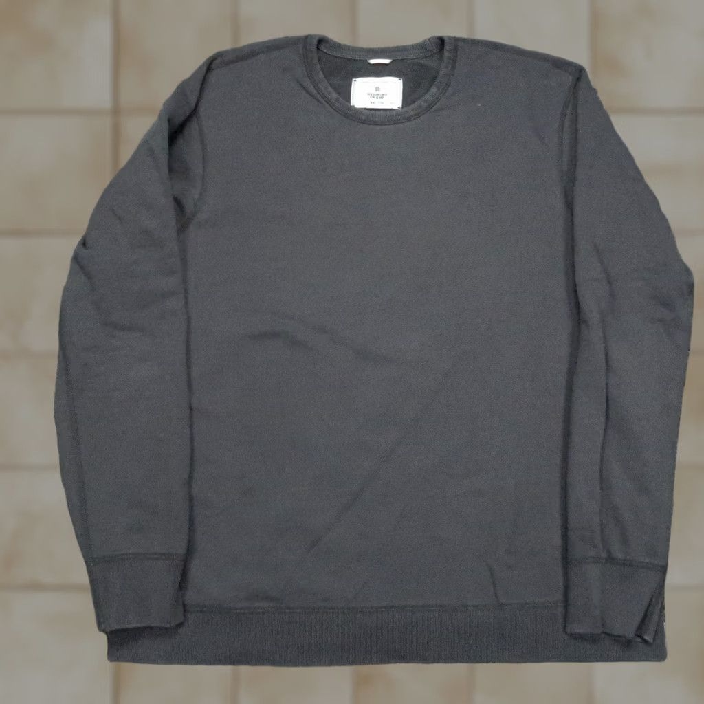 Reigning Champ Reigning Champ Pullover Mens XXL Gray Midweight Terry Sweatshirt Crew Neck Size US XXL / EU 58 / 5 - 1 Thumbnail