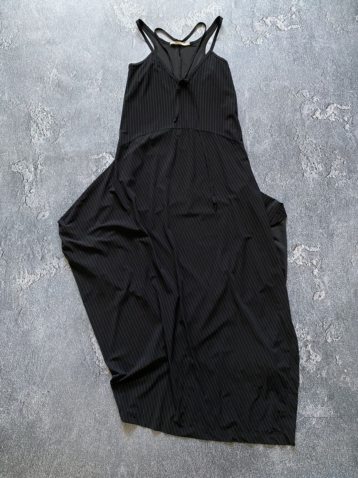 Marithe + Francois Girbaud M+FG Asymmetrical Striped Long Tank Dress Size M / US 6-8 / IT 42-44 - 1 Thumbnail