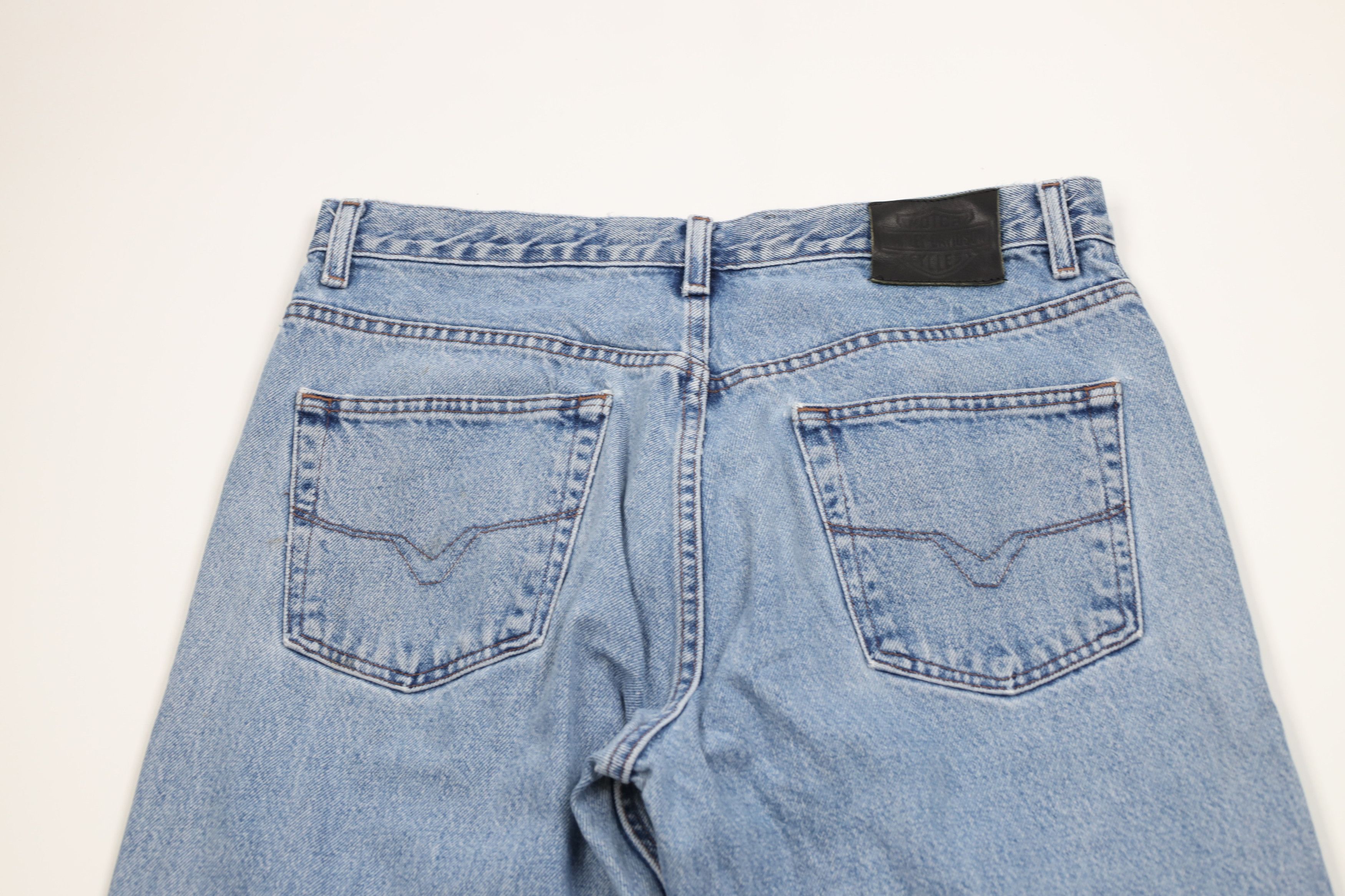 Harley Davidson Vintage Harley Davidson Motorcycles Relaxed Fit Denim Jeans Size US 34 / EU 50 - 10 Thumbnail