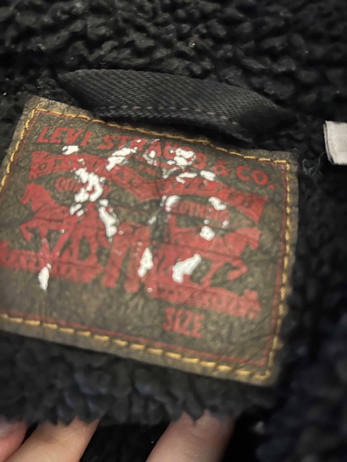 Levi's The Weeknd XO x Levi's Visions Sherpa Denim Jacket Size US XL / EU 56 / 4 - 6 Thumbnail
