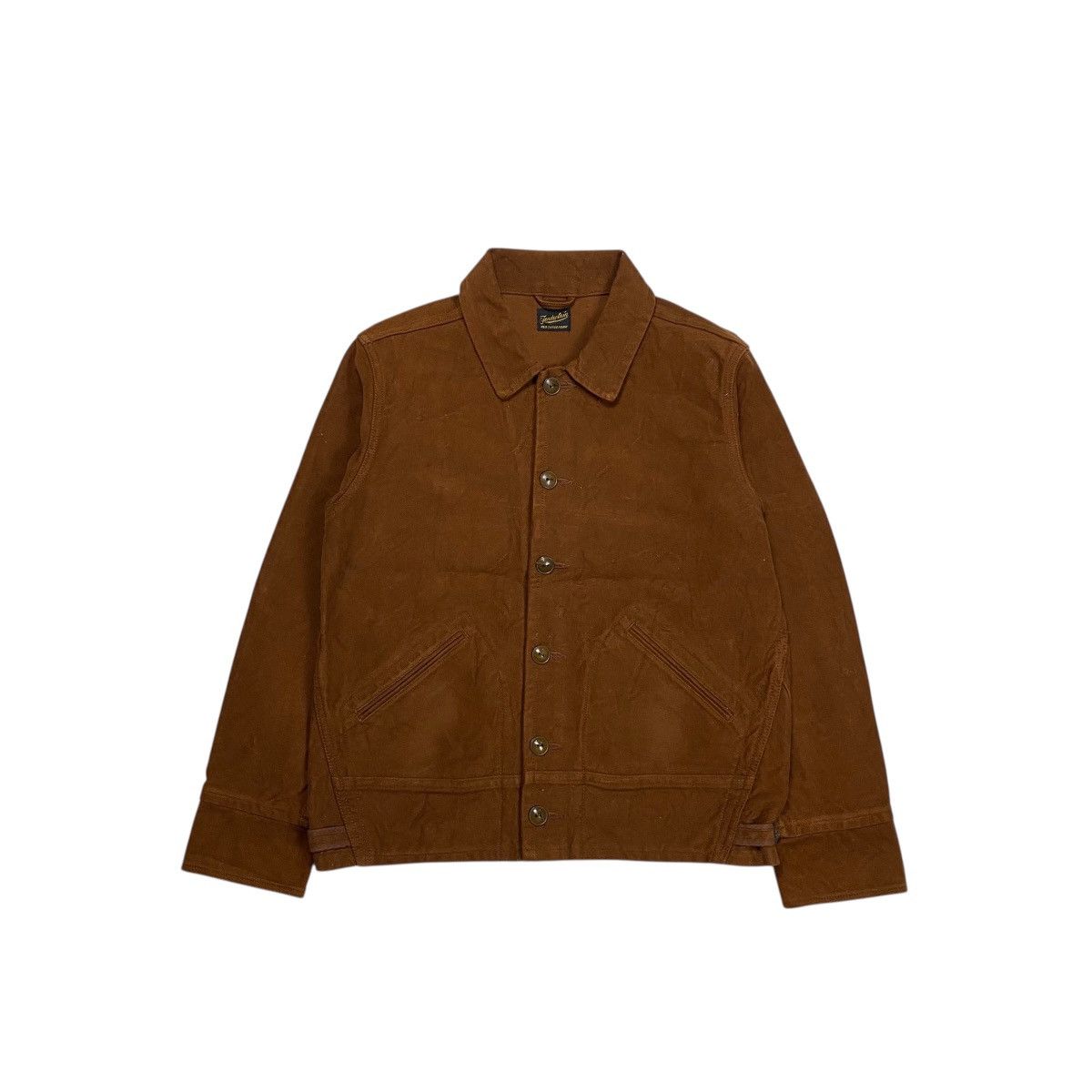 Tenderloin Tenderloin Cossack Moleskin Work Jacket Size US S / EU 44-46 / 1 - 1 Thumbnail