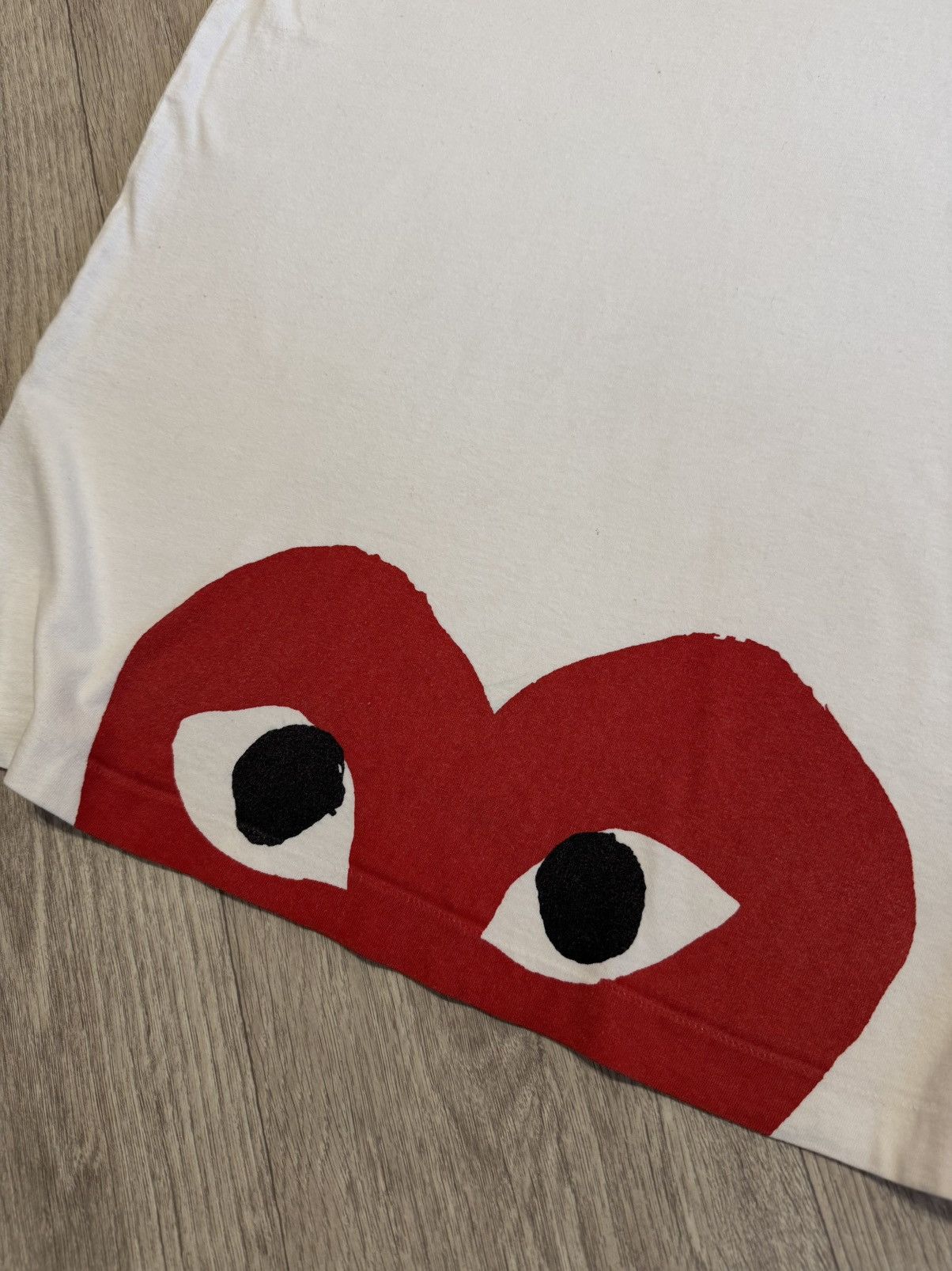 Comme des Garcons 🔷Play CDG Comme Des Garcons Big logo T-shirt🔷 Size US XXL / EU 58 / 5 - 2 Thumbnail
