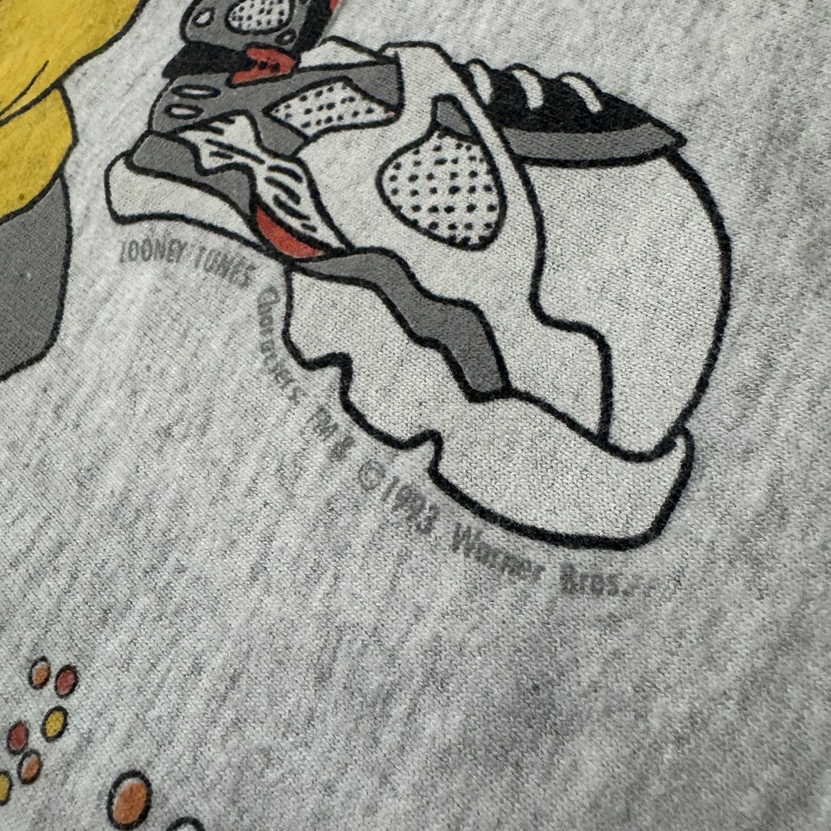 Nike Vintage 90s Nike Space Jam Hare Jordan Shirt Size US L / EU 52-54 / 3 - 3 Thumbnail