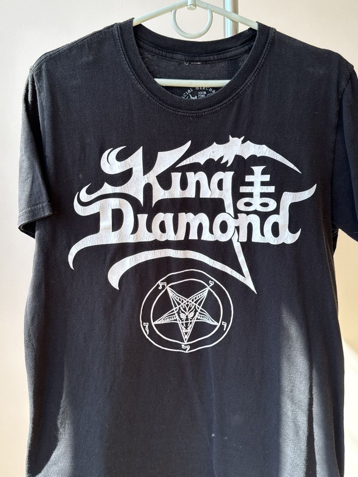 Band Tees Vintage King Diamond Pentagram T-shirt Size US S / EU 44-46 / 1 - 2 Thumbnail
