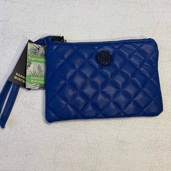 Badgley Mischka NWT BADGLEY MISCHKA BLUE CARD HOLDER WALLET Size ONE SIZE - 2 Thumbnail