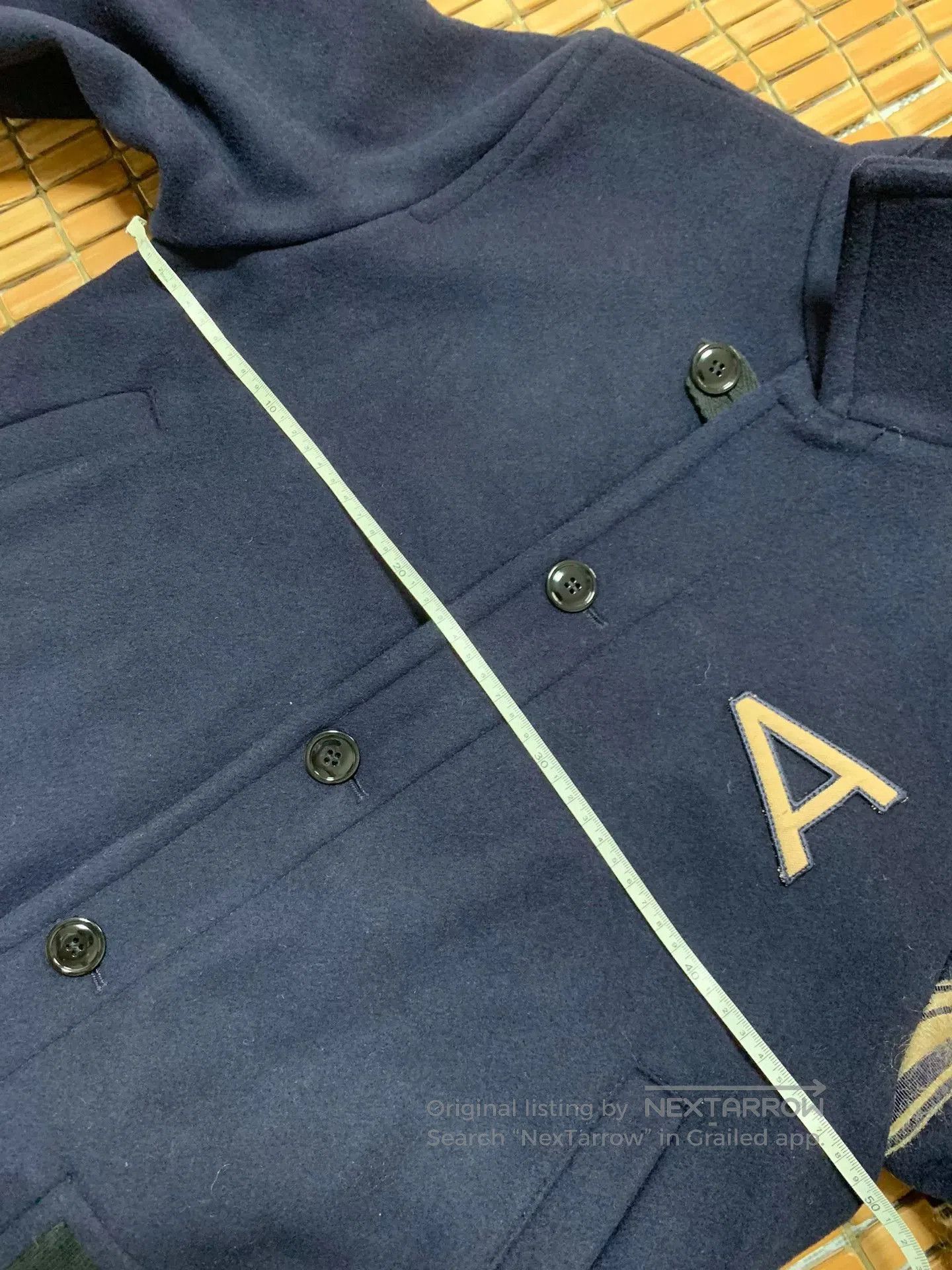 Acne Studios Acne Studios Embroidered Wool Short Coat. Size US S / EU 44-46 / 1 - 8 Thumbnail