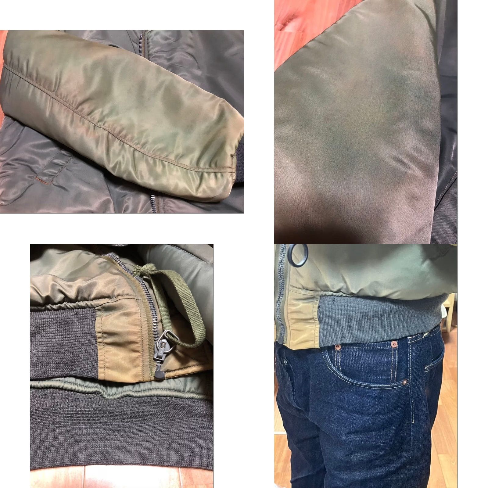 Buzz Rickson's Buzz Ricksons MA-1 Lion Uniform Inc Repro Sage Green M Japan Flight Jacket Size US M / EU 48-50 / 2 - 8 Thumbnail