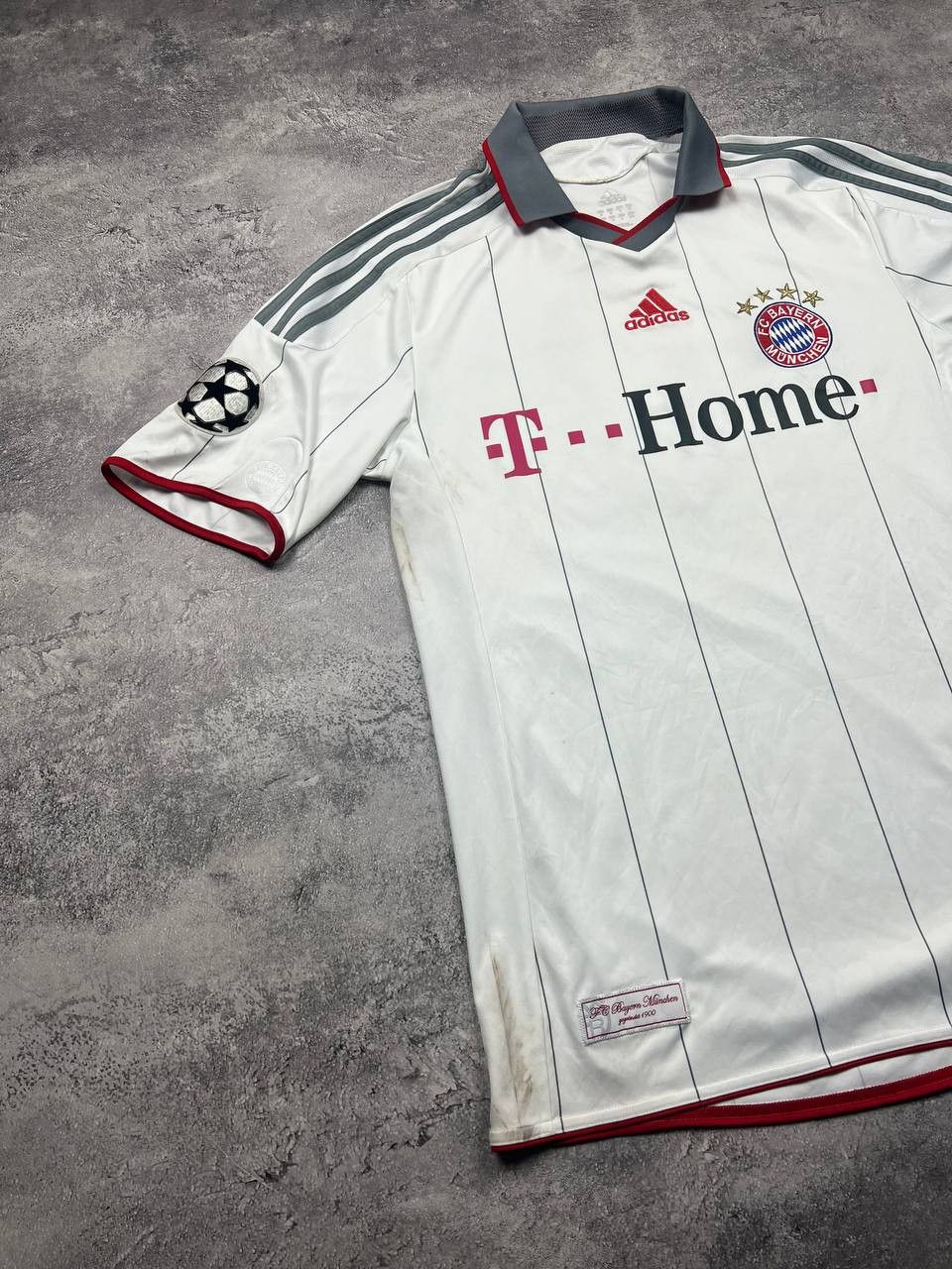 Adidas Bayern Munchen 2009/10 Robben Home Jersey Size US L / EU 52-54 / 3 - 2 Thumbnail