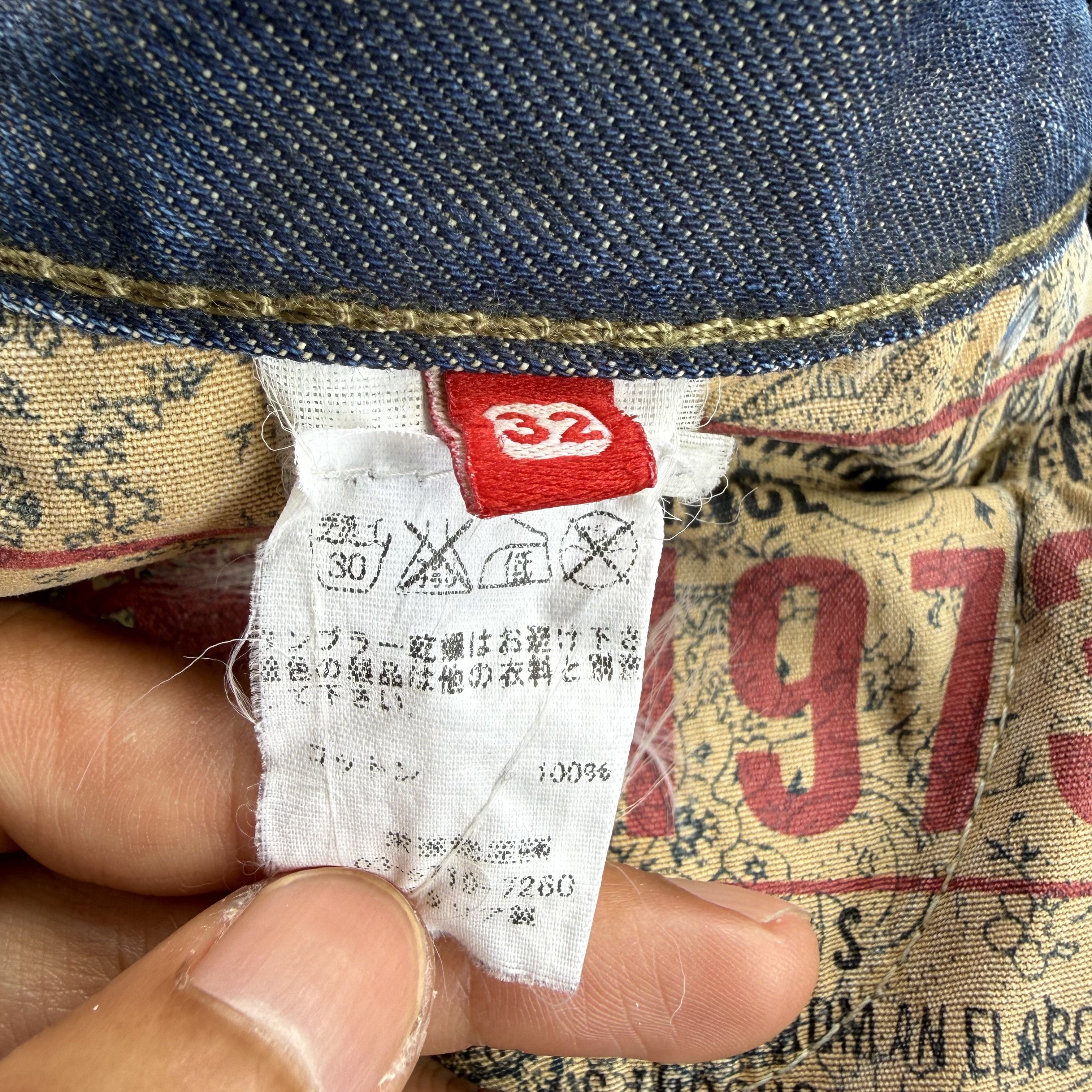 Japanese Brand W34 Vintage Zuelements Faded Rusty Ripped Denim Pants Size US 34 / EU 50 - 15 Thumbnail