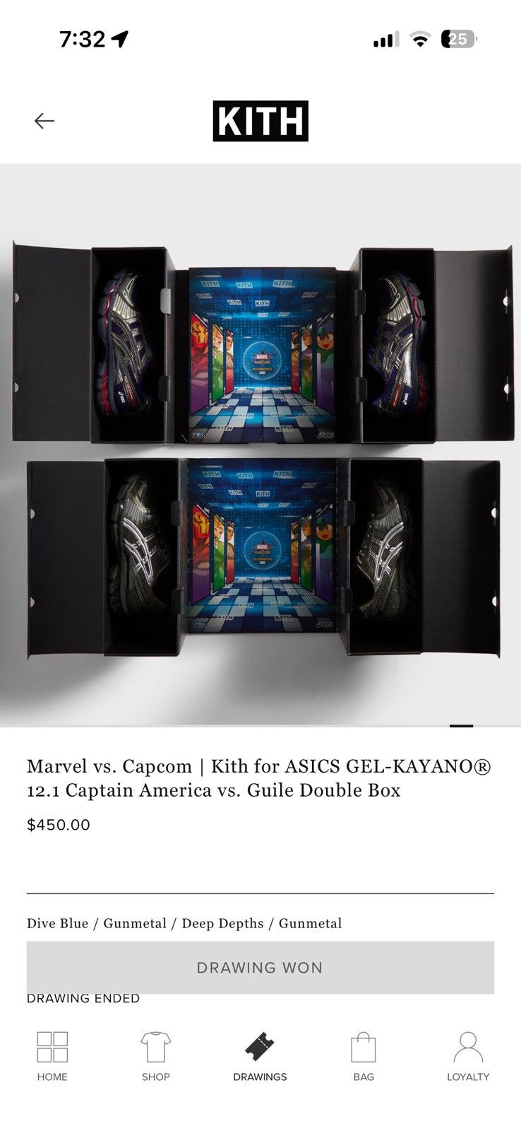 Asics × Kith × Marvel Comics Kith X marvel vs capcom x asics captain america gullie Size US 8 / EU 41 - 5 Thumbnail