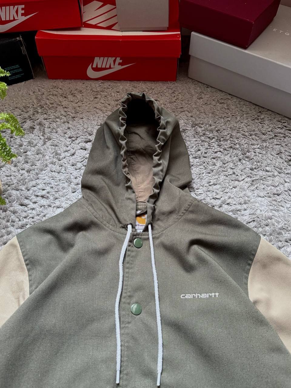 Carhartt 00s Vintage Carhartt Retro Robson Detroit Jacket Rare Size US S / EU 44-46 / 1 - 5 Thumbnail