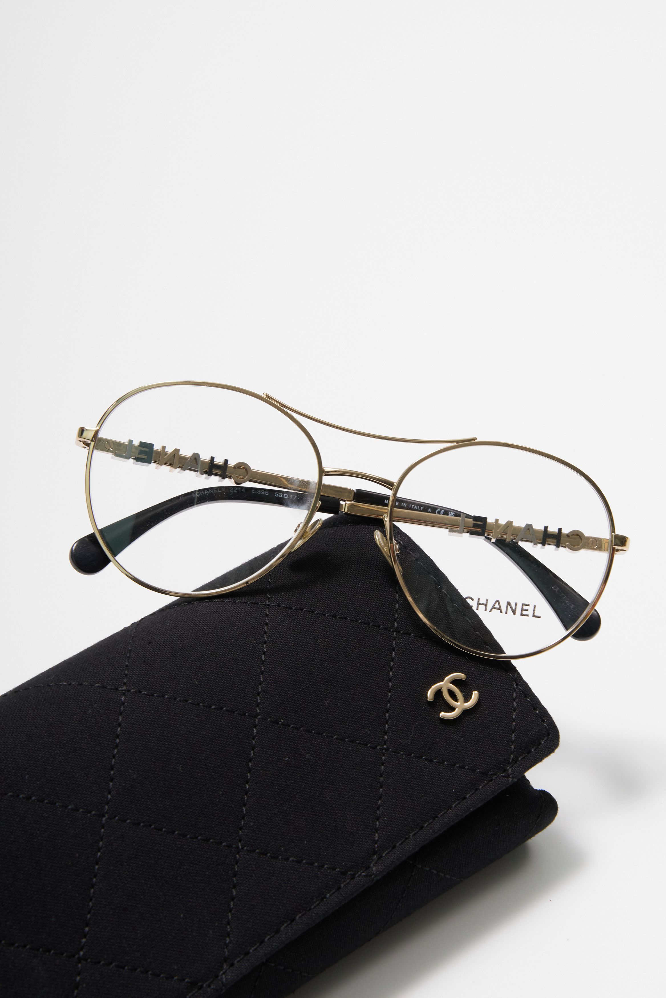 Chanel Chanel Pilot Eyeglasses Size ONE SIZE - 5 Thumbnail