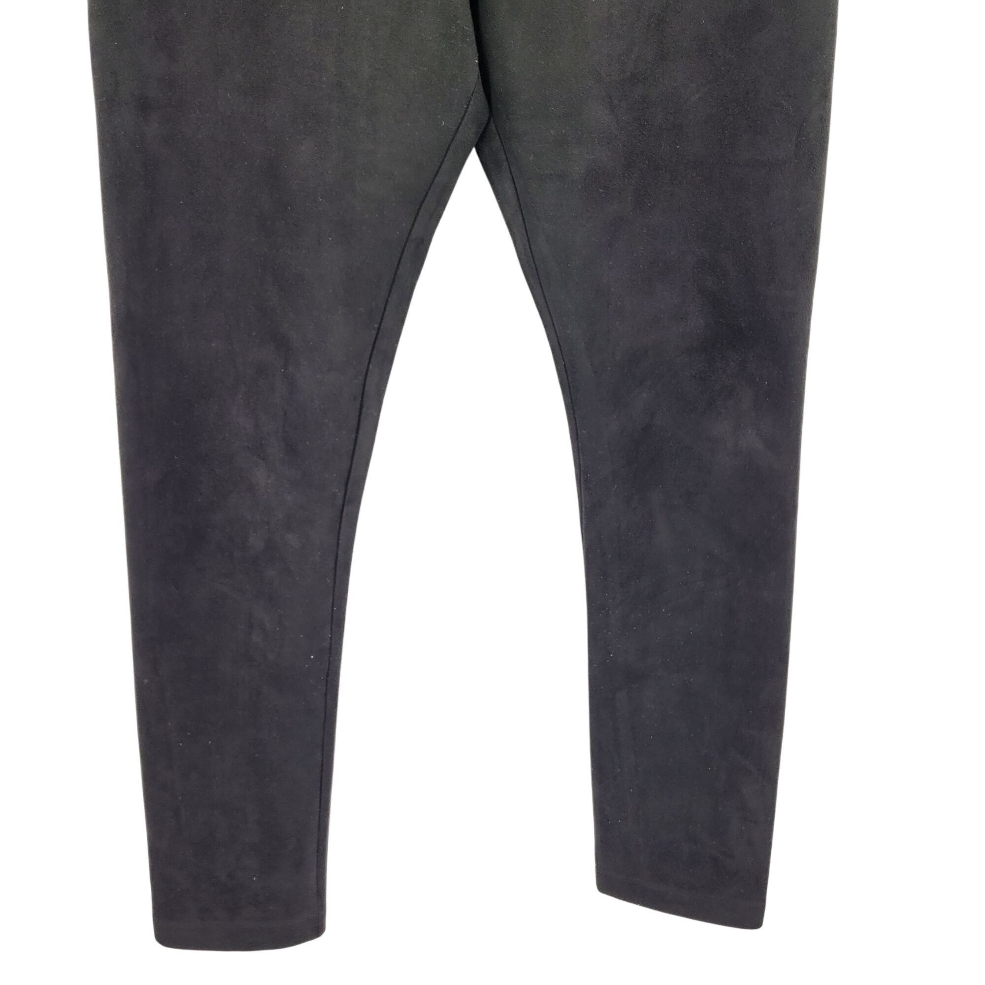 Designer Revolves BCBGMAXAZRIA Faux Suede High-Waisted Mason Leggings Size 30" / US 8 / IT 44 - 6 Thumbnail