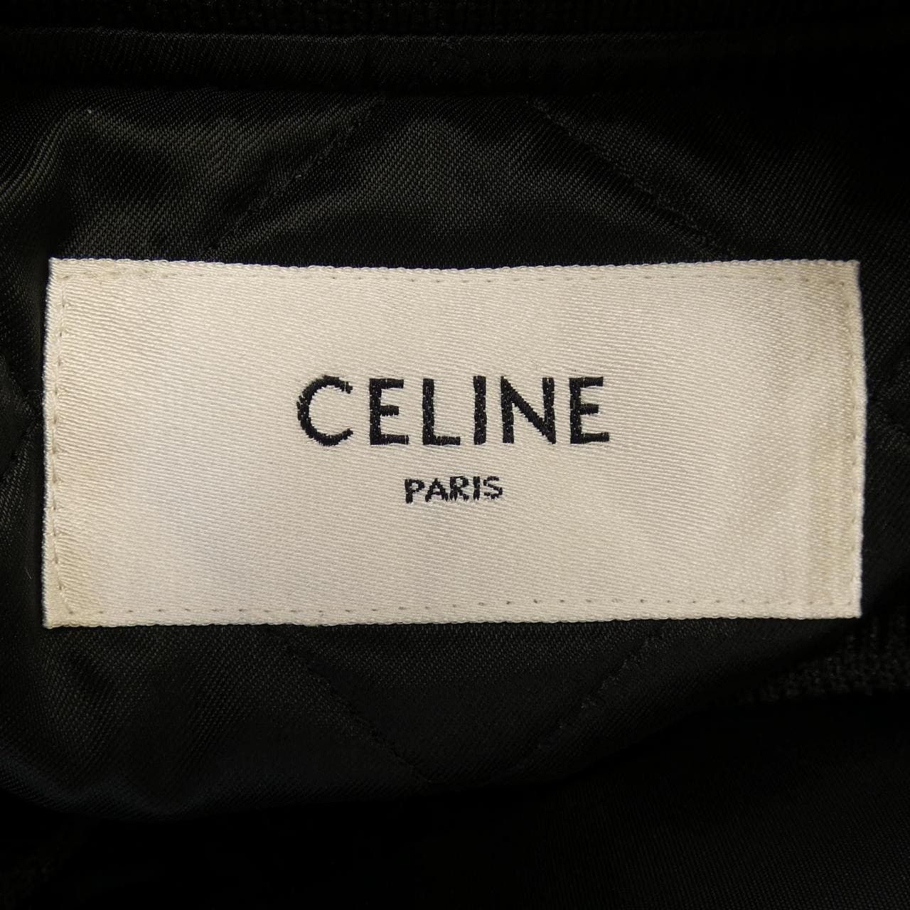 Celine Celine Paris Loose Teddy Jacket in Nylon Bomber Size US XL / EU 56 / 4 - 6 Thumbnail