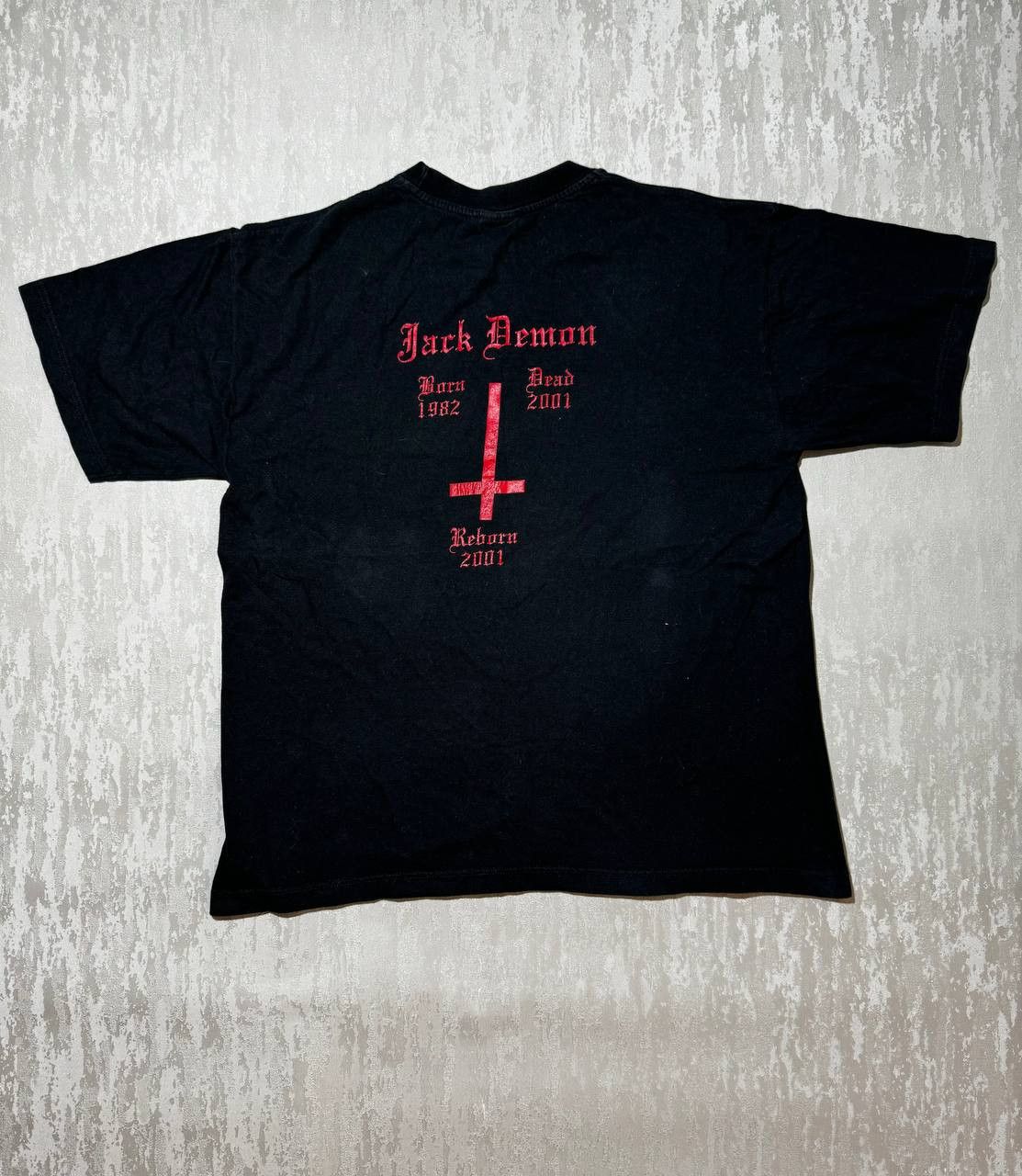 Band Tees × Vintage 2001 Vintage Tee Band Heavy Demons Jack Demons Reborn Size US M / EU 48-50 / 2 - 8 Thumbnail