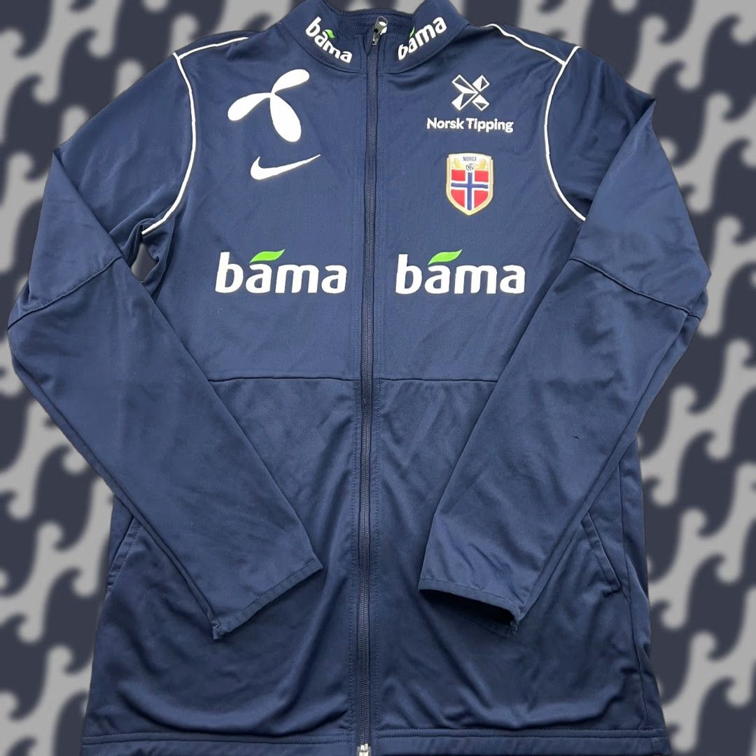 Nike Nike Track Jacket Men M Blue Full Zip Football Player Issue Norway 2022 2023 Regular Size US M / EU 48-50 / 2 - 1 Thumbnail