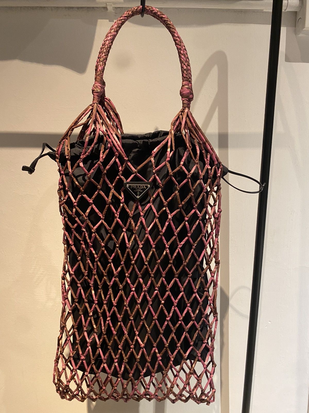 Prada × Raf Simons [Light weight] BIG SALE ‼️Prada big mesh tote Size ONE SIZE - 3 Thumbnail