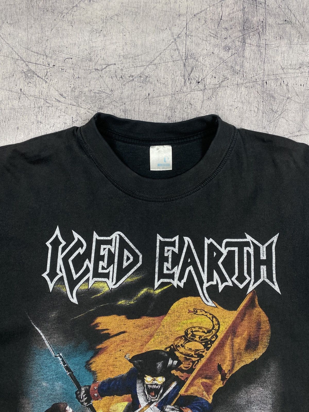 Band Tees Vintage Iced Earth The Reckoning Double Sided Metal T-Shirt Size US L / EU 52-54 / 3 - 5 Thumbnail