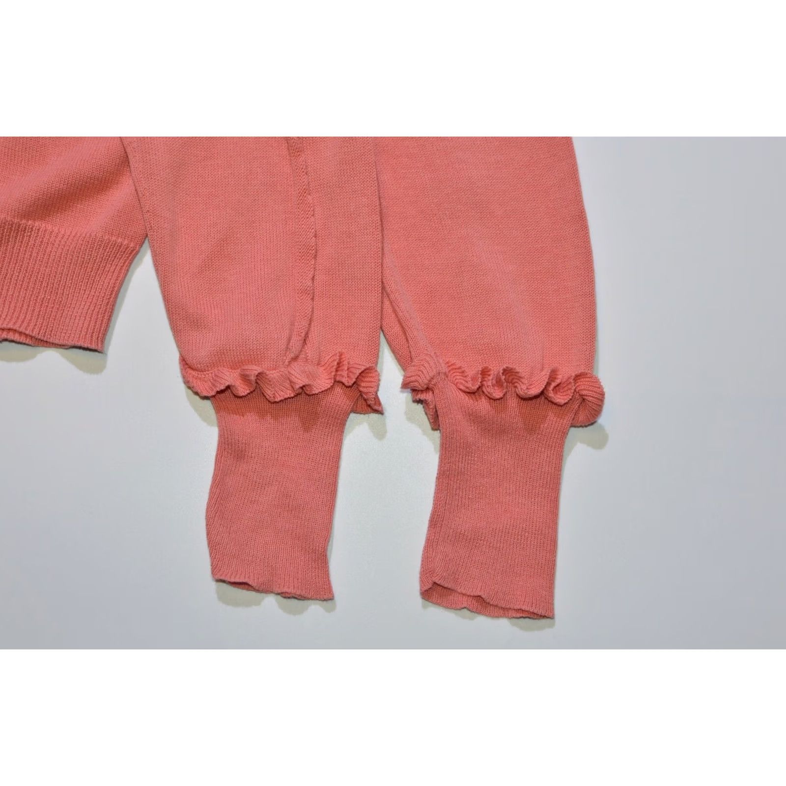Marc by Marc Jacobs Wmns Marc by Marc Jacobs Designer Pink Button Ruffled Blouse Top Size S Size S / US 4 / IT 40 - 4 Thumbnail