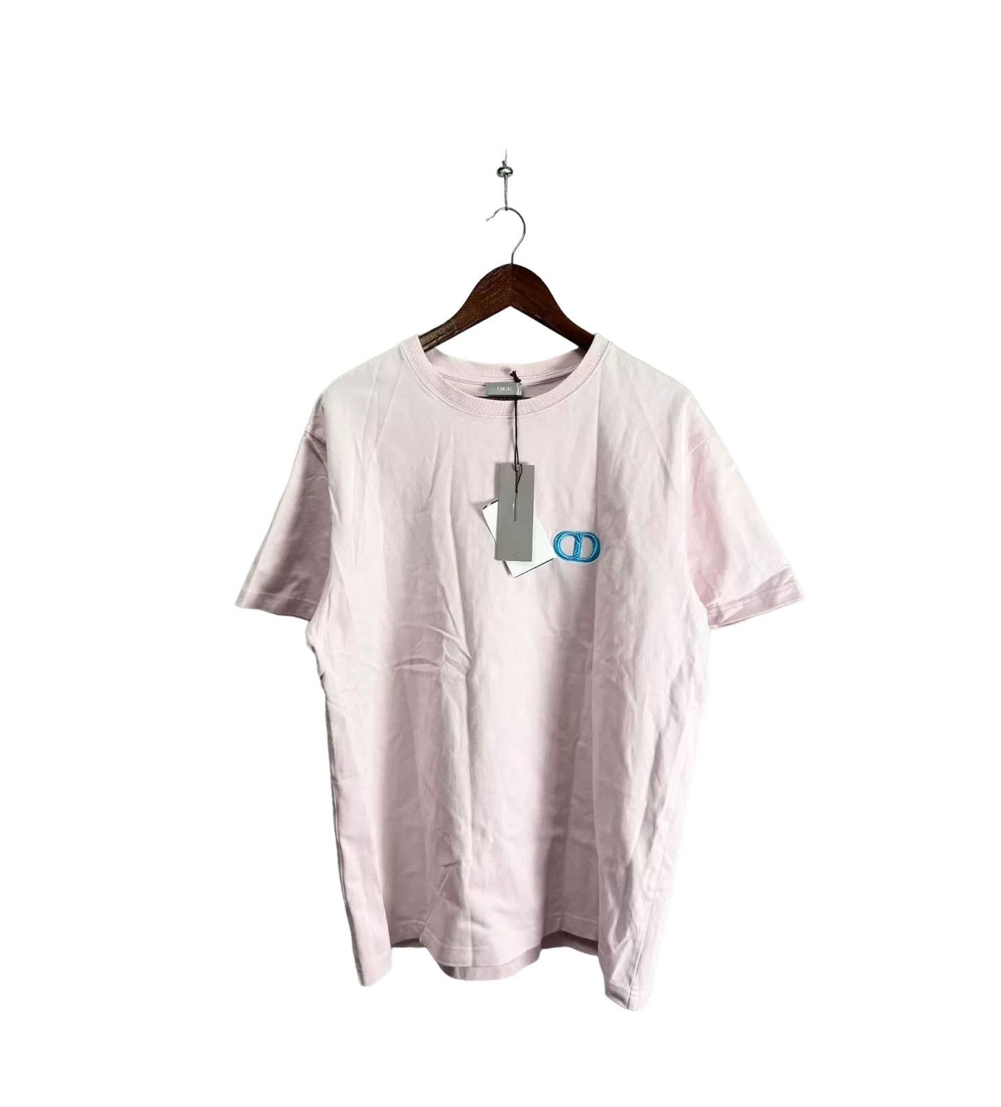 Dior Dior CD Logo Embroidered T-Shirt Size XL Size US XL / EU 56 / 4 - 1 Thumbnail