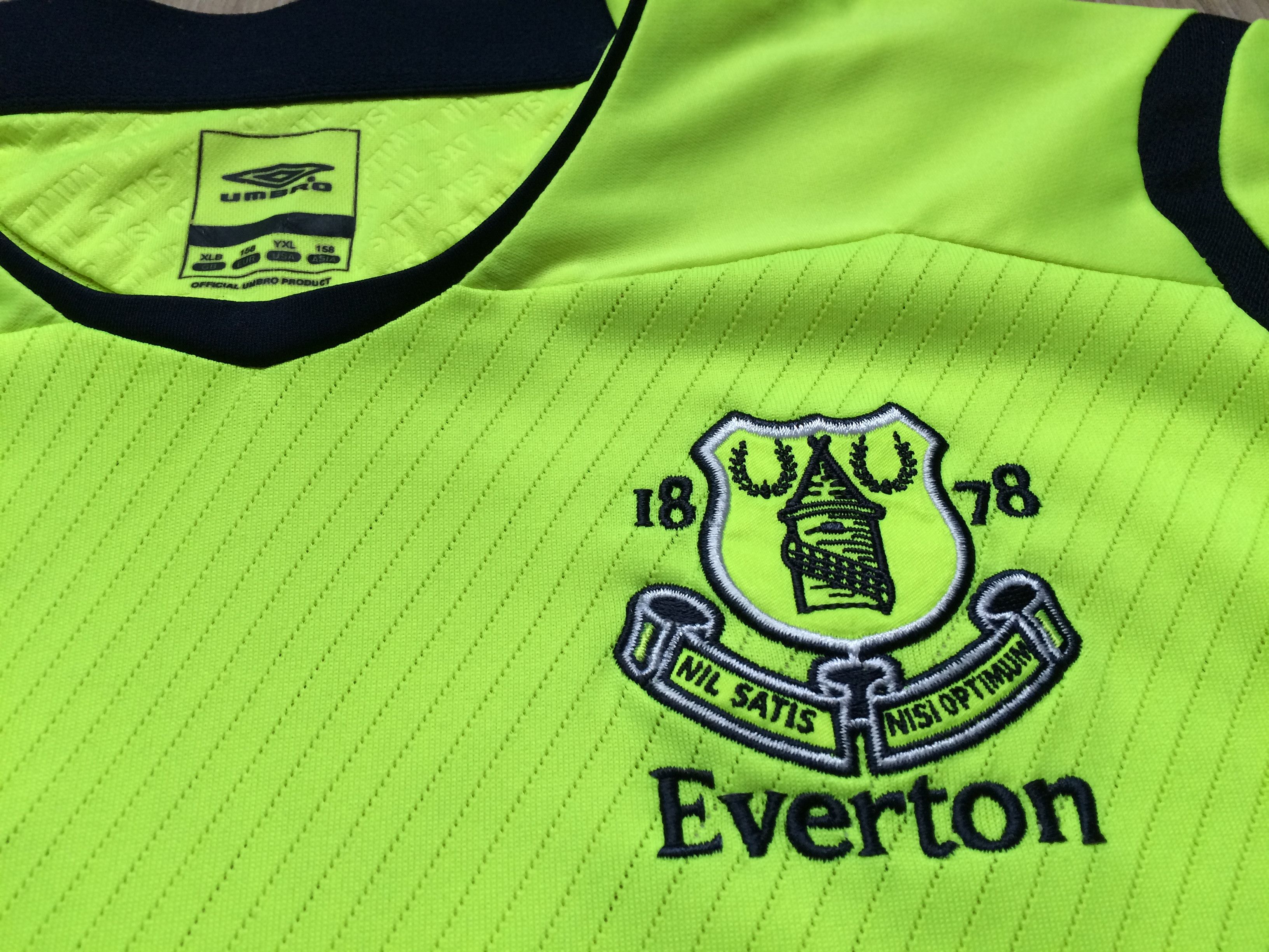 Umbro × Vintage Vintage Umbro Everton Youth Shirt 2008-2009 Size US XXS / EU 40 - 4 Thumbnail