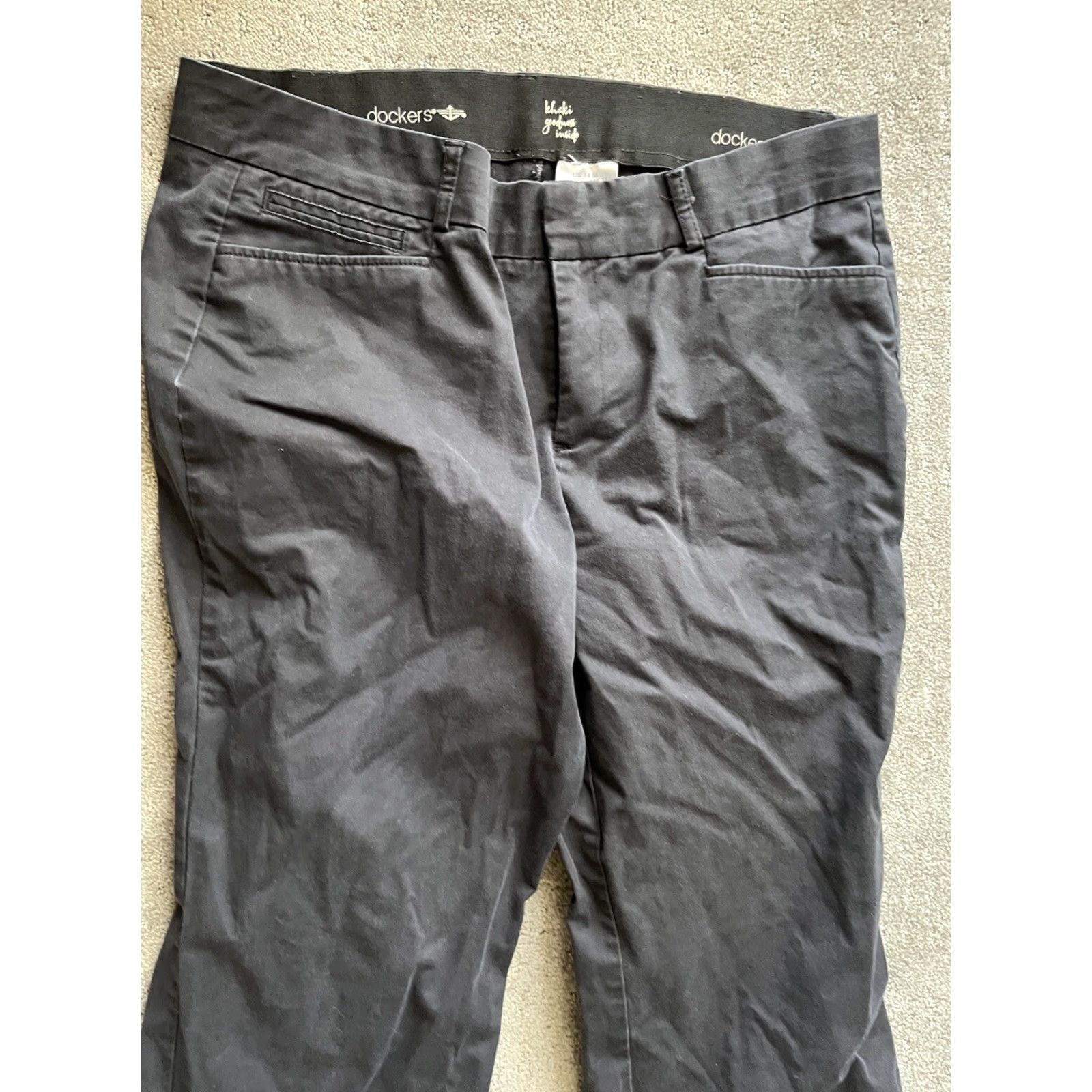 Dockers Dockers Jeans Women 14M Black Mid Rise Stretch Bootcut Size 36" / US 14 / IT 50 - 2 Thumbnail