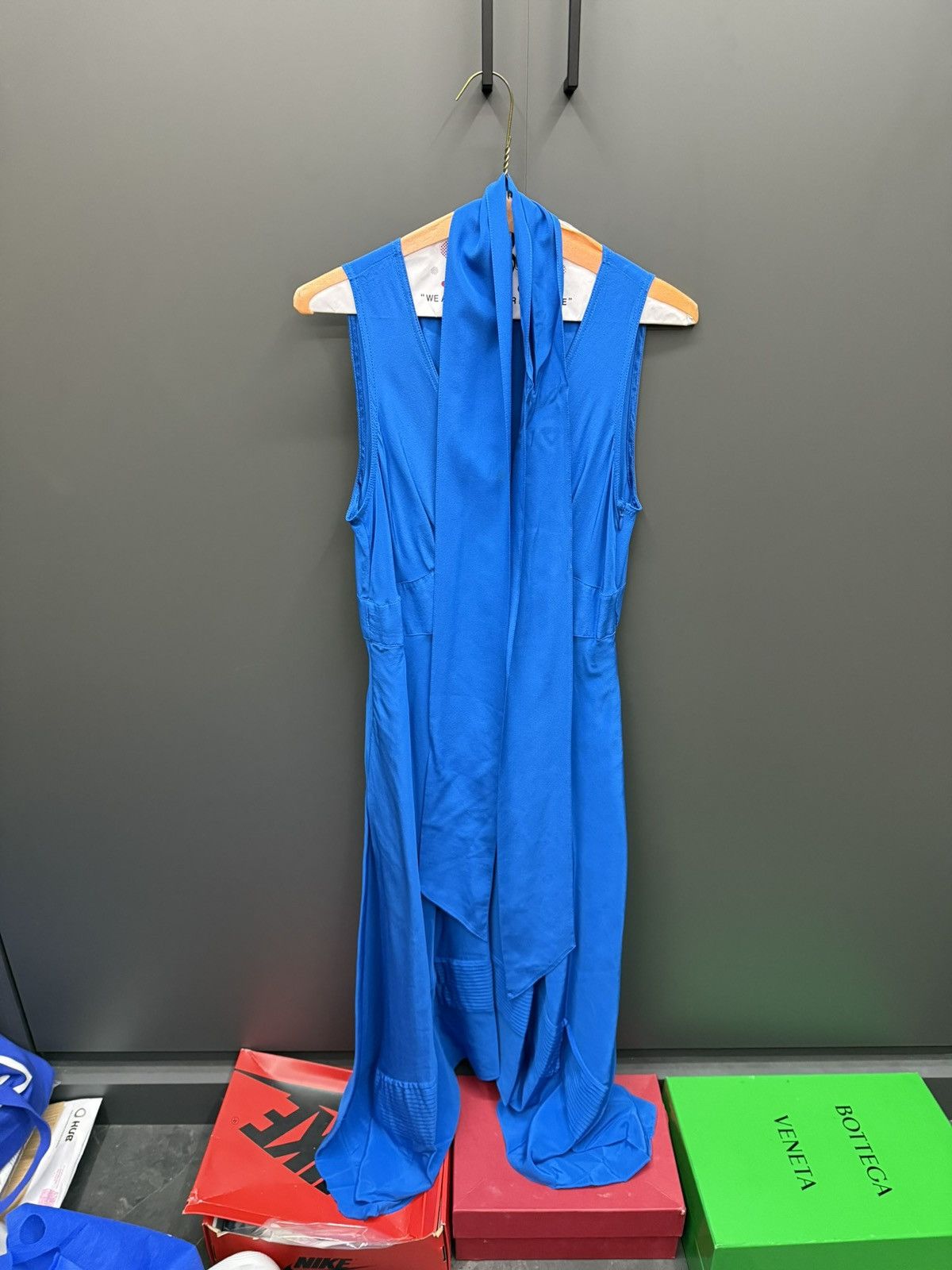 Marc Jacobs Marc Jacobs Long Blue Dress Like New Size 6 Size M / US 6-8 / IT 42-44 - 2 Thumbnail