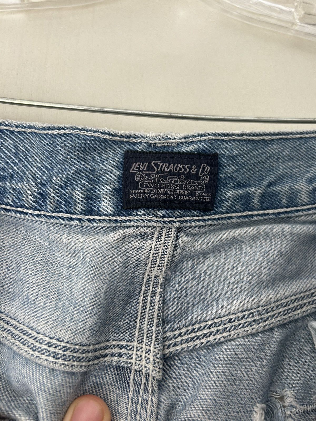 Levi's Levi’s Light Wash Wide Fit Carpenter Denim Jeans Size US 34 / EU 50 - 4 Thumbnail