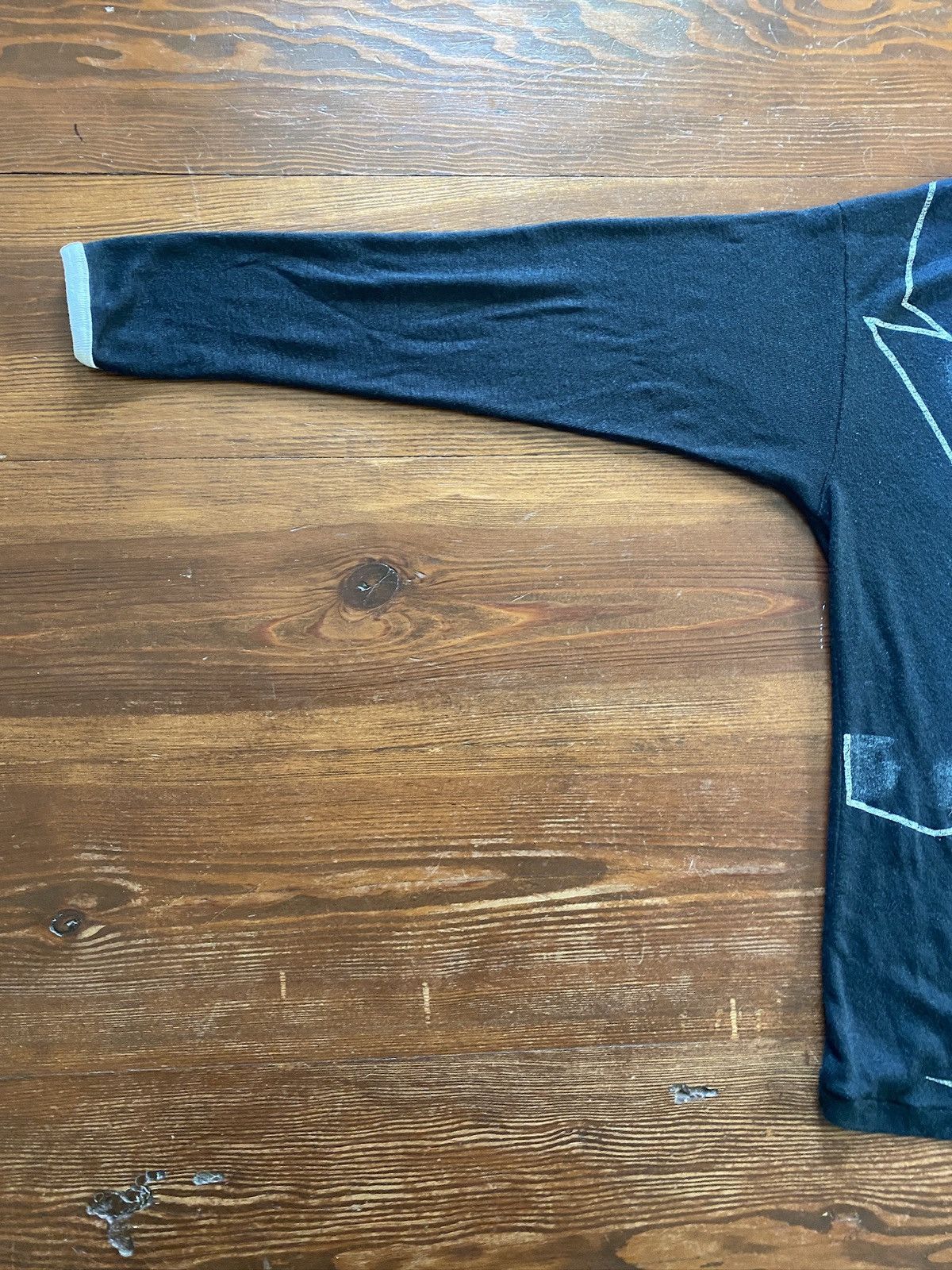 Vintage Vintage 80’s Tuxedo Shirt Long Sleeve Single Stitch Tee Size US XXS / EU 40 - 12 Thumbnail
