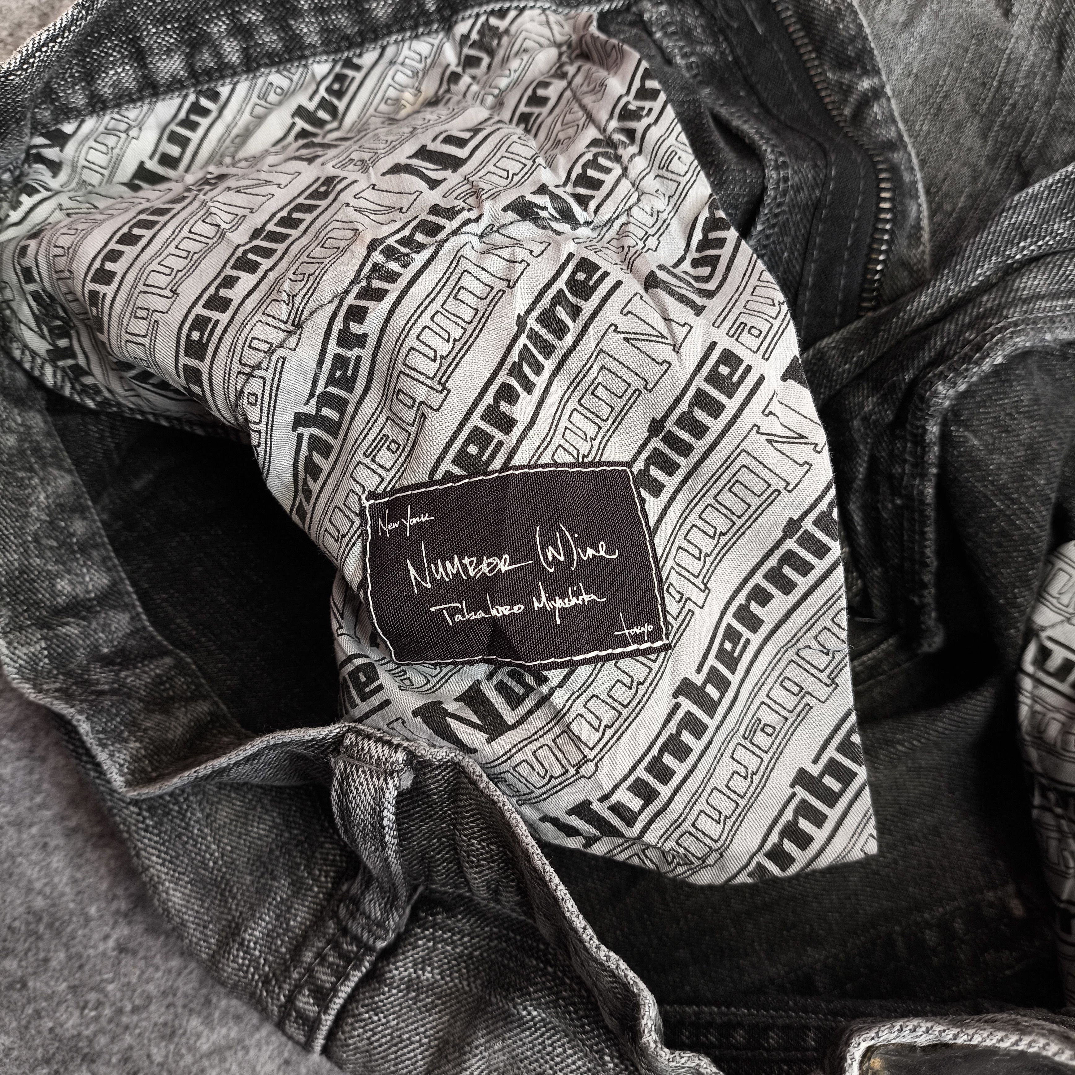 Number (N)ine Number nine takahiro miyashita denim short pants Size US 32 / EU 48 - 7 Thumbnail