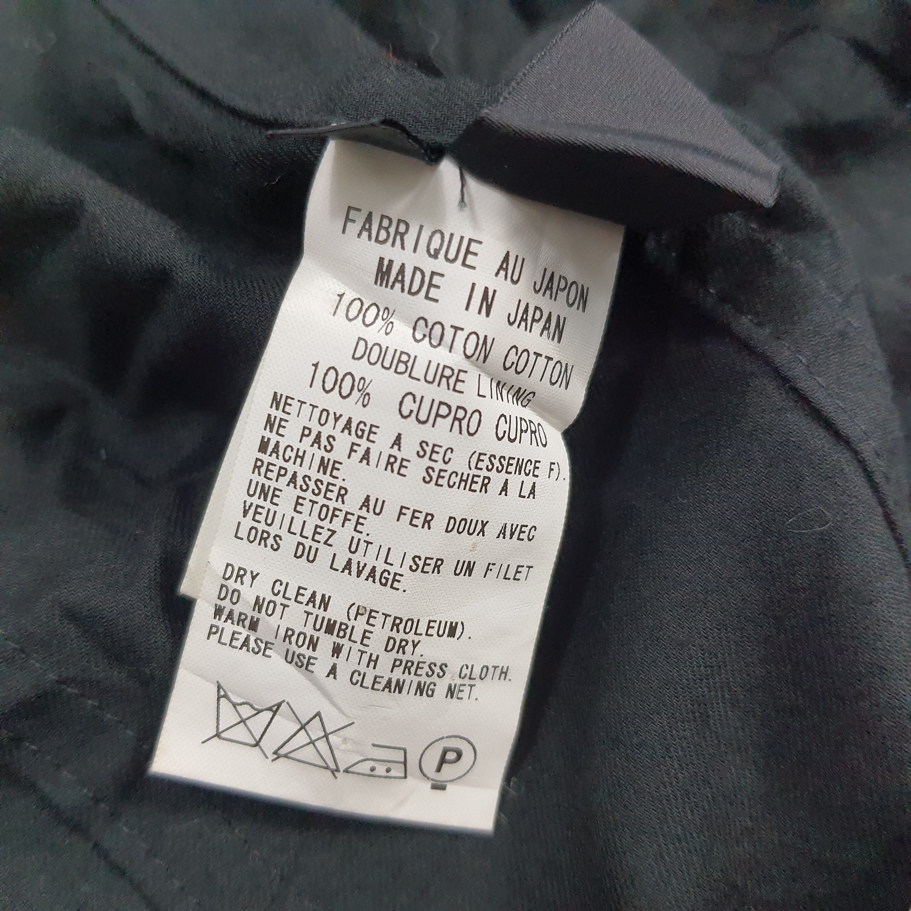 Japanese Brand × Vintage × Y's Vintage Y's Yohji Yamamoto Japanese Brand Crop Top Jacket Size XXS / US 00 / IT 34 - 5 Thumbnail
