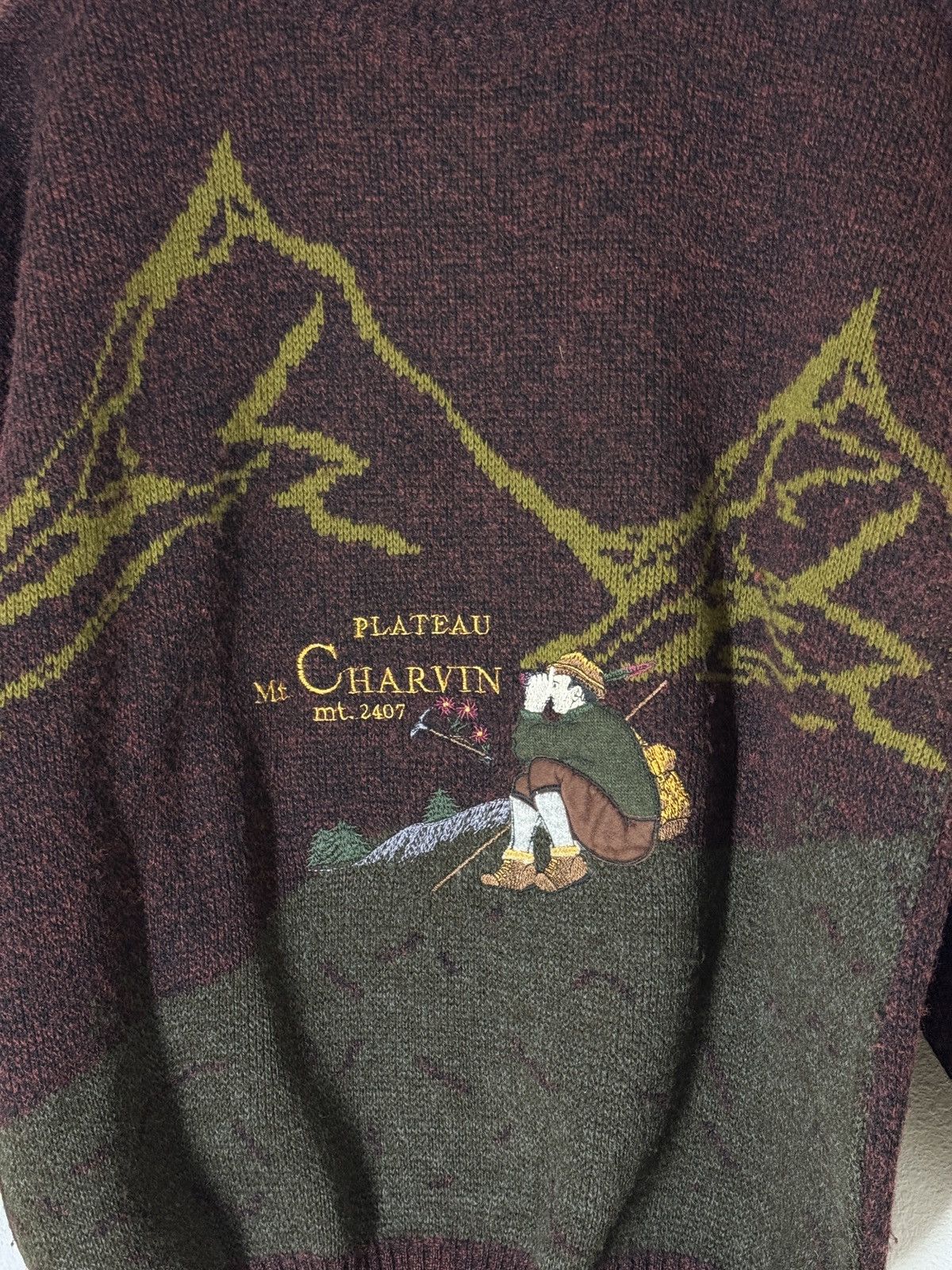 Vintage Vintage 90s avantgarde knit sweater Size US L / EU 52-54 / 3 - 2 Thumbnail