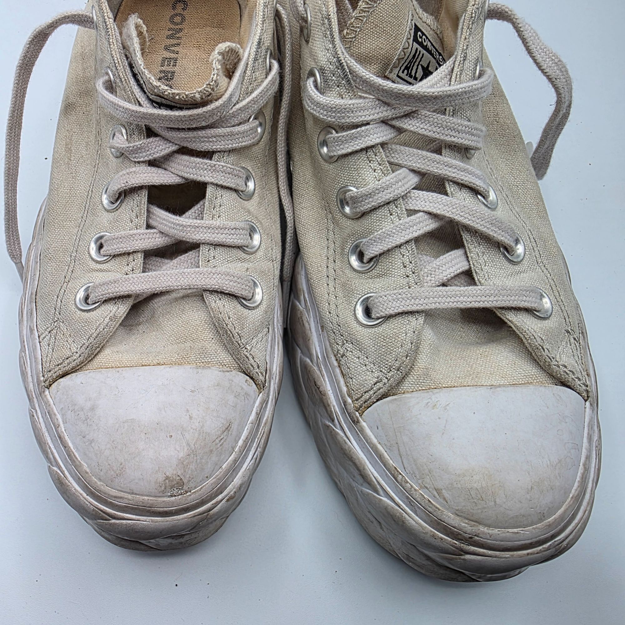 Converse Converse Chuck Taylor Runway Cable Womens Size 8 White Platf Size US 8 / IT 38 - 10 Thumbnail