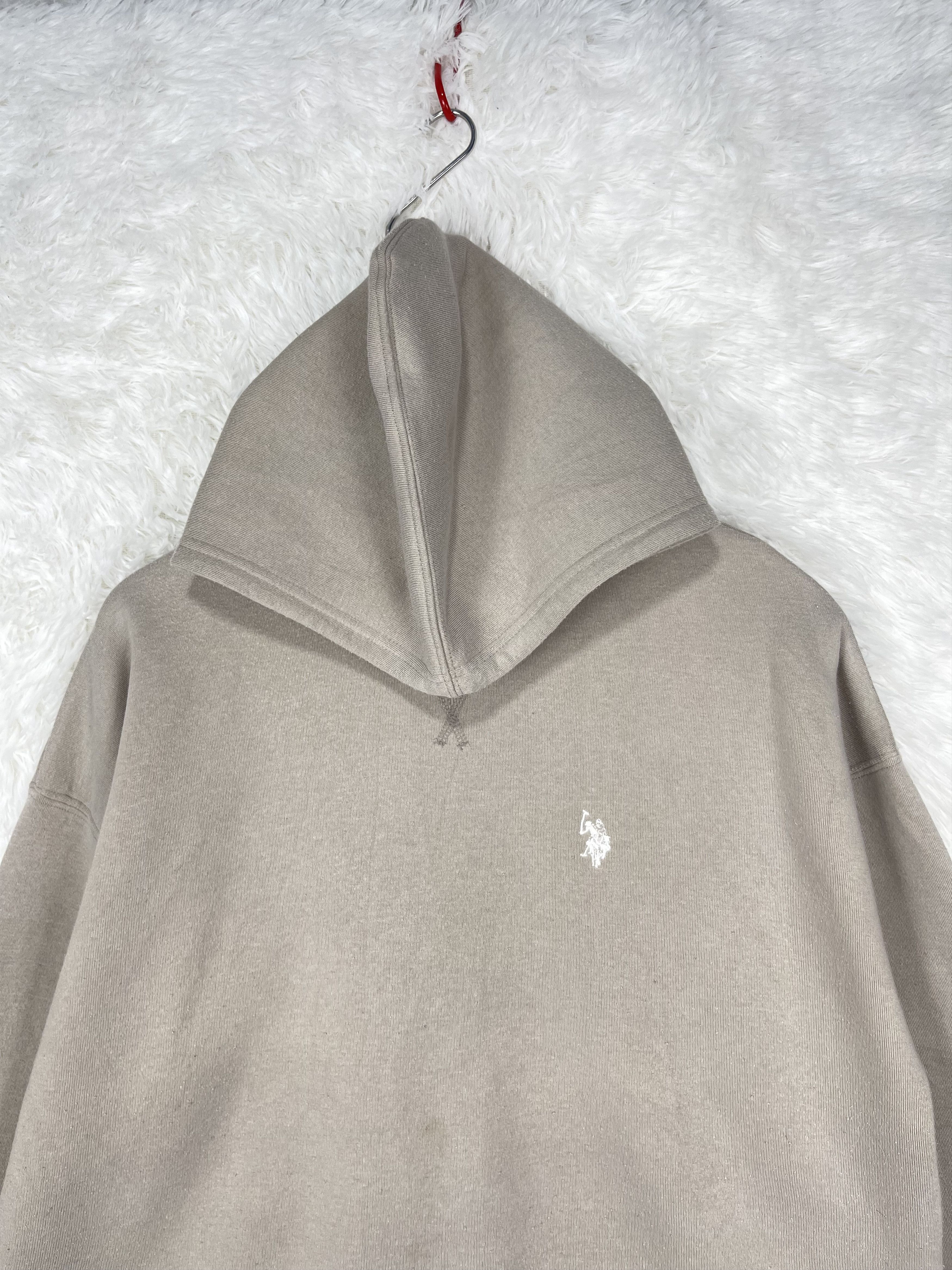 U.S. Polo Assn. Vintage U.S. Polo Assn. Beige Hoodie Sweatshirt AS0033 Size US M / EU 48-50 / 2 - 3 Thumbnail