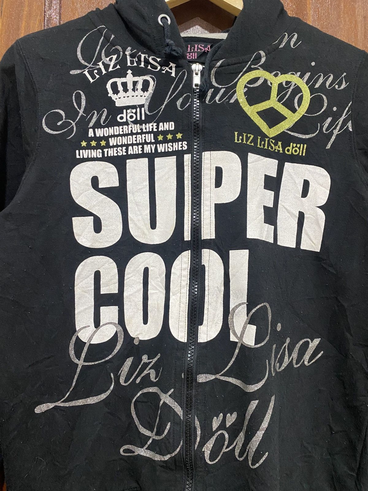 If Six Was Nine Lislizadoll japanese cute y2k kawai vkei hoodie poem Size US M / EU 48-50 / 2 - 2 Thumbnail