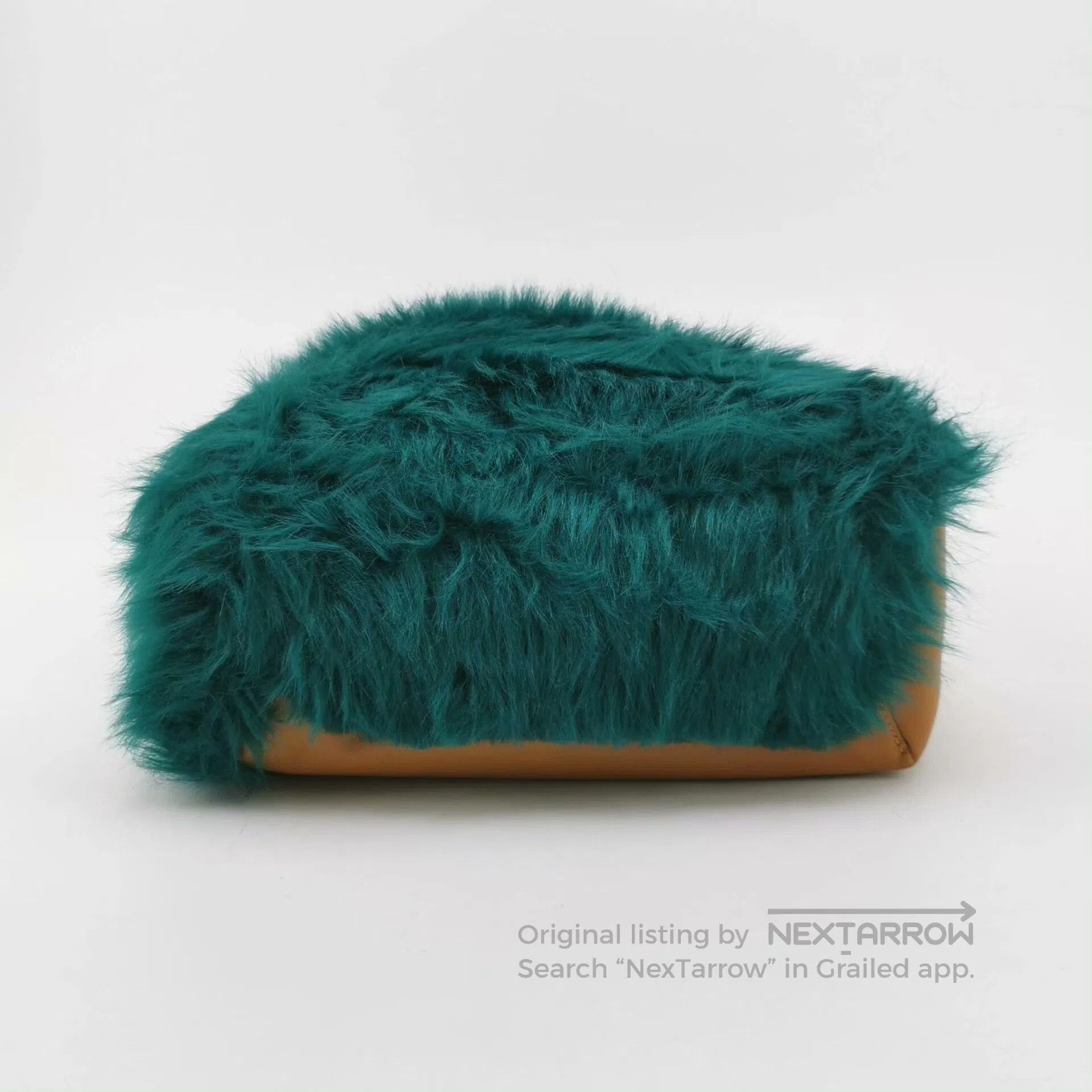 Marni MARNI Green Paneled Furry Bag. Size ONE SIZE - 6 Thumbnail