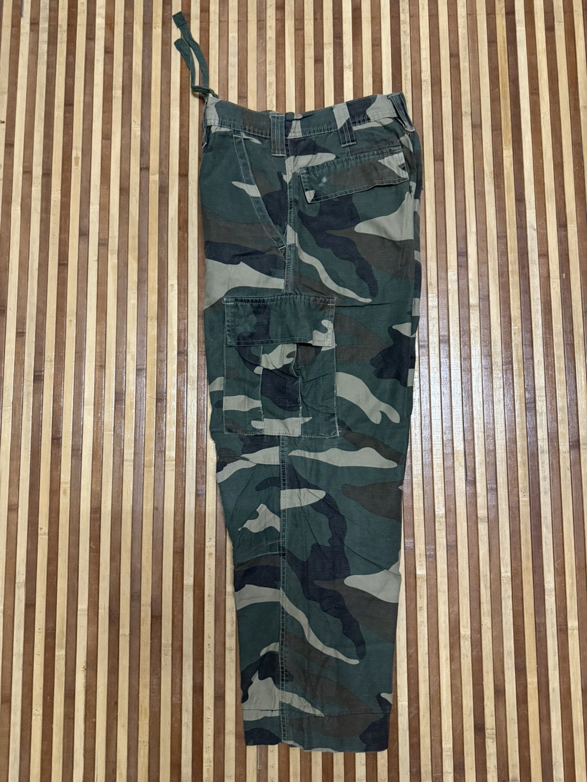Japanese Brand Akademilks Camouflage Cargo Pants / Streetwear / Multipocket Size US 30 / EU 46 - 11 Thumbnail