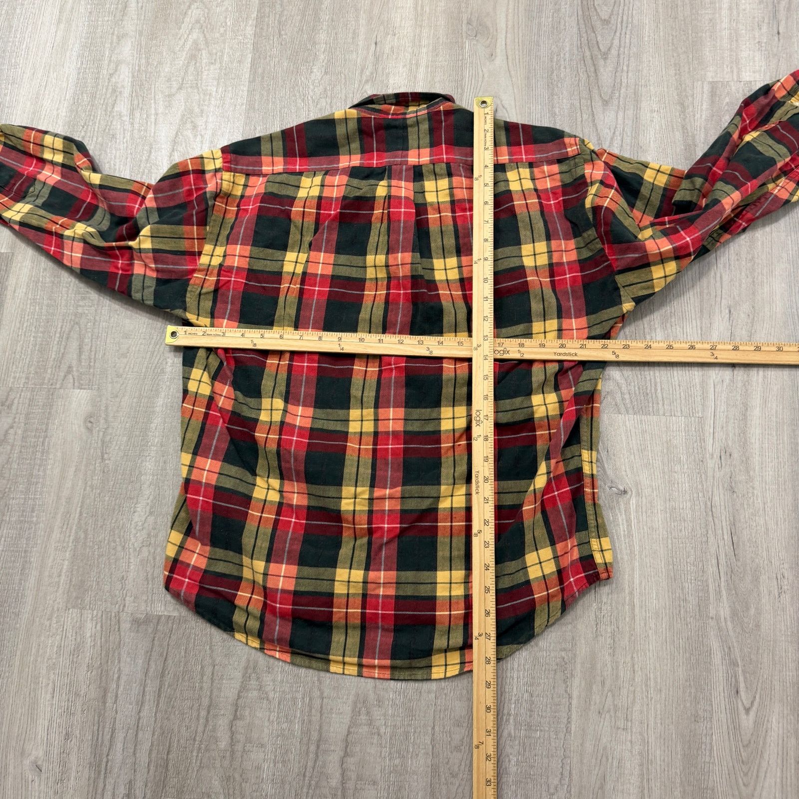 Polo Ralph Lauren Vintage Polo Ralph Lauren Yarmouth Shirt Medium Flannel Size US M / EU 48-50 / 2 - 6 Thumbnail