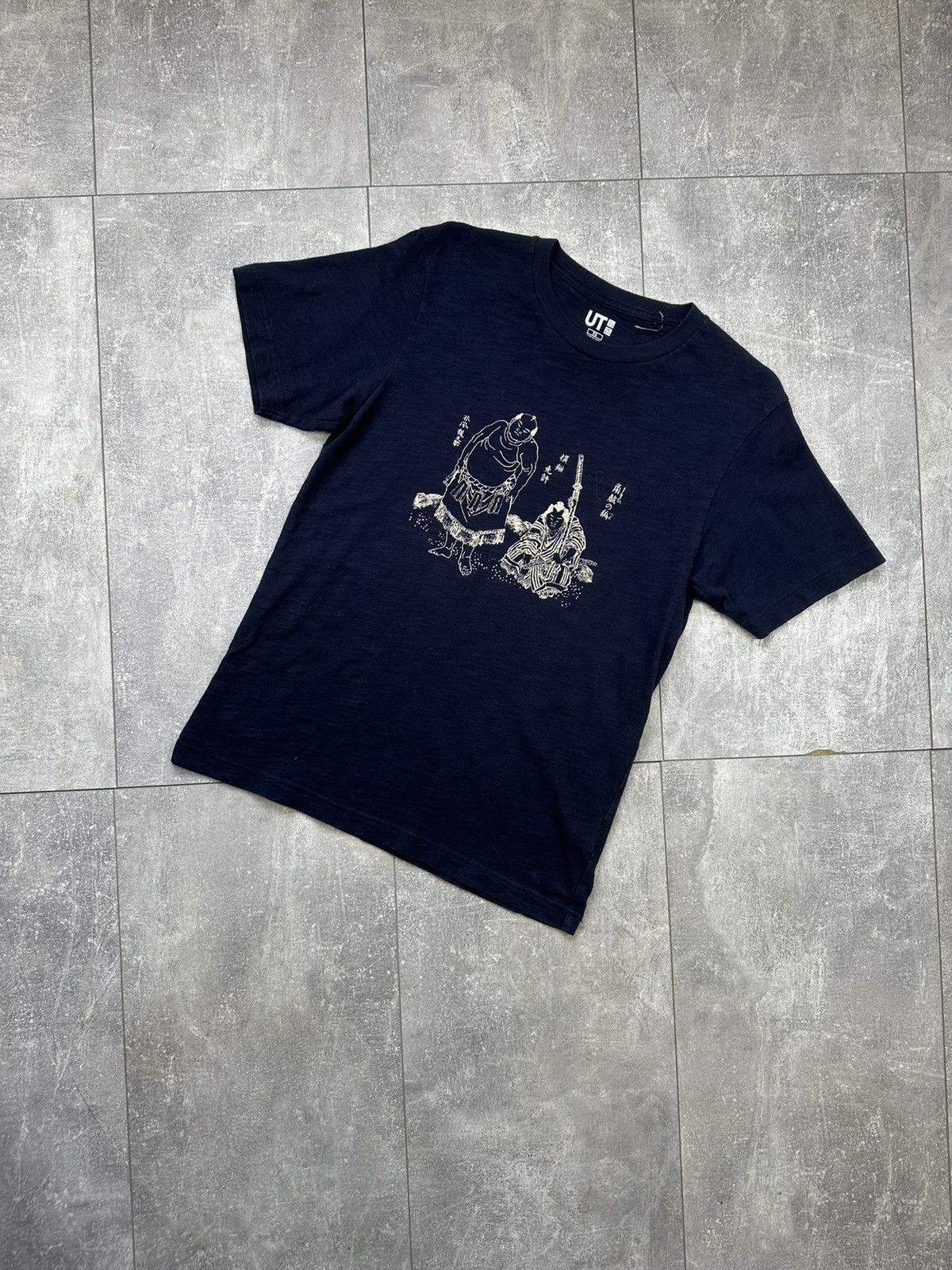 Uniqlo Uniqlo Japanese Tee Sumo Overprint Size US XS / EU 42 / 0 - 1 Thumbnail