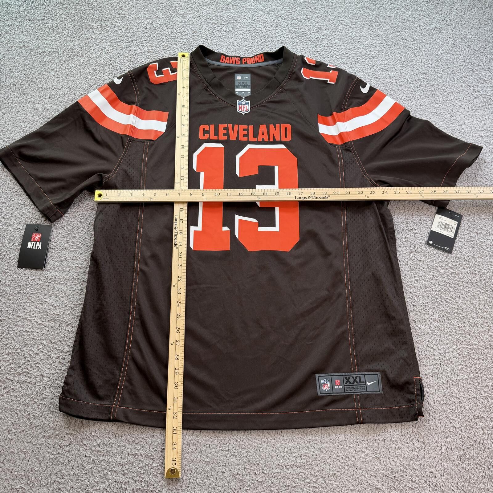 Nike Nike Cleveland Browns Odell Beckham Jr #13 Jersey XXL NWT Size US XXL / EU 58 / 5 - 3 Thumbnail