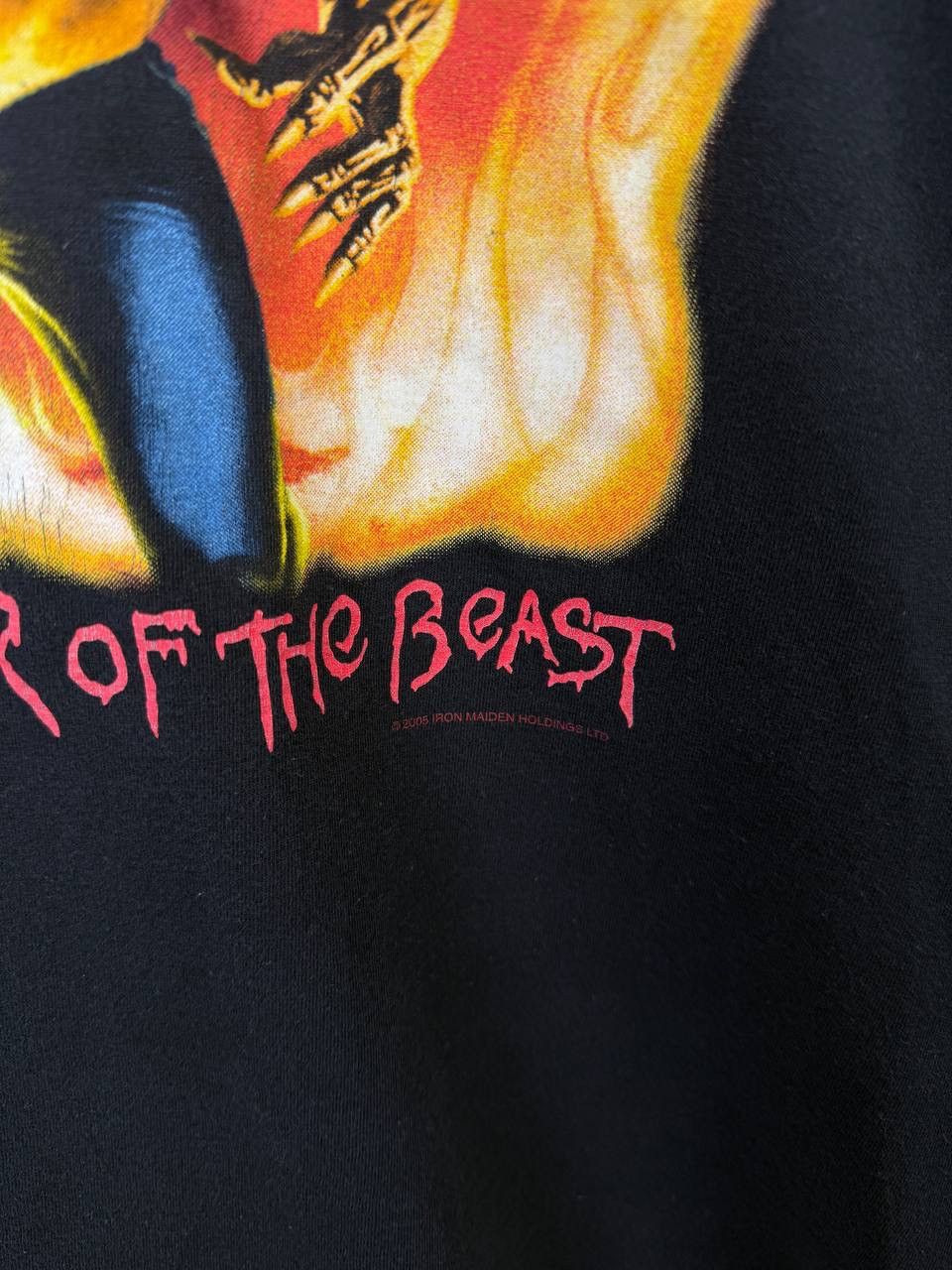 Iron Maiden Vintage Iron Maiden Long Sleeve Longsleeve Rock Band Size US M / EU 48-50 / 2 - 5 Thumbnail