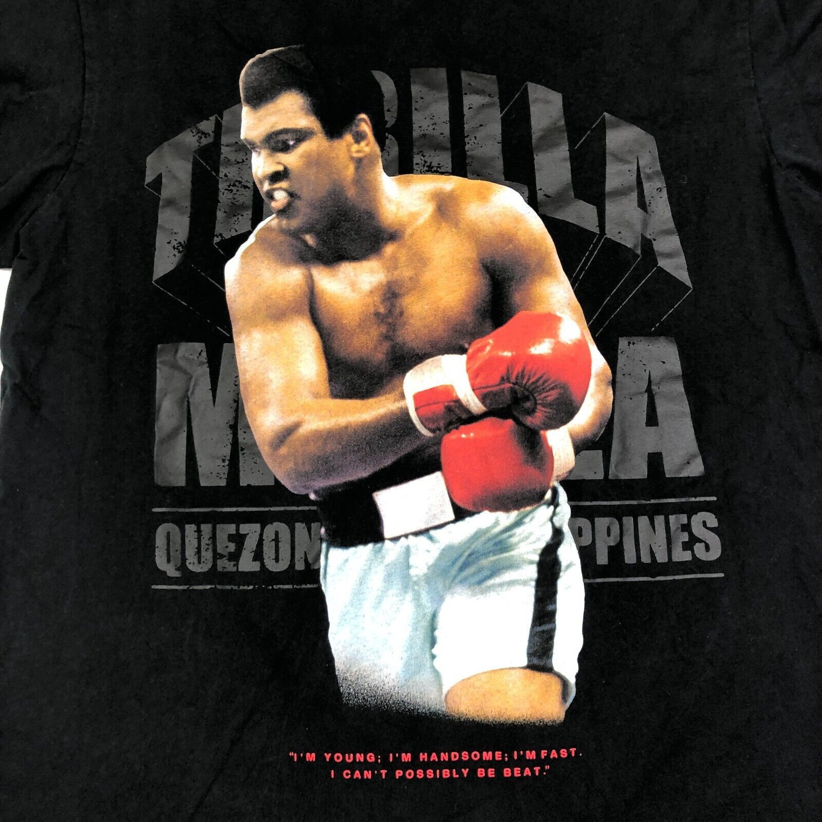 UFC × Vintage Shoe Palace Muhammad Ali Thrilla in Manila Tee T Shirt Large Size US L / EU 52-54 / 3 - 2 Thumbnail