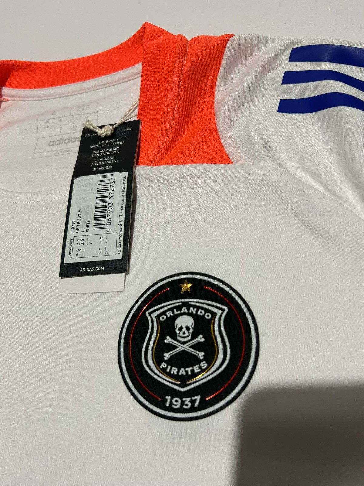 Adidas Orlando Pirates Adidas Kit Size US L / EU 52-54 / 3 - 3 Thumbnail
