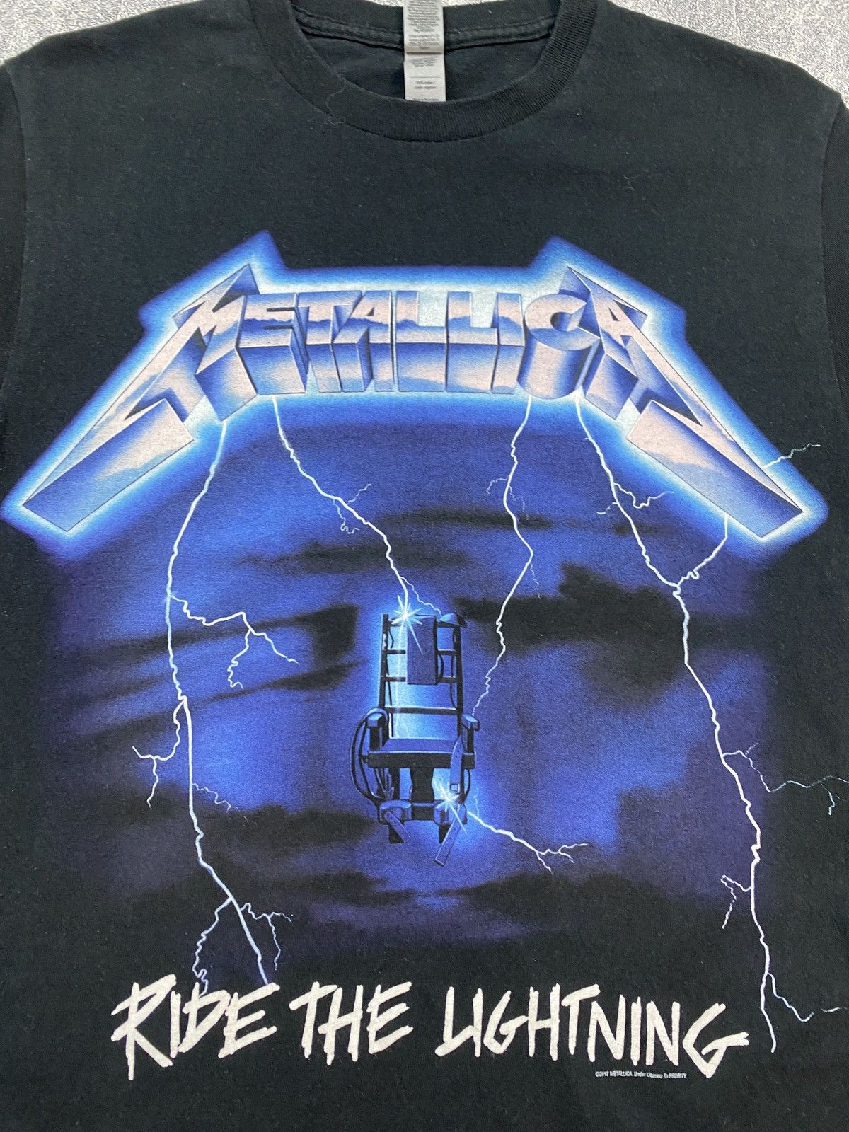 Metallica × Vintage Metallica Ride The Lightning vintage t-shirts size S Size US S / EU 44-46 / 1 - 4 Thumbnail